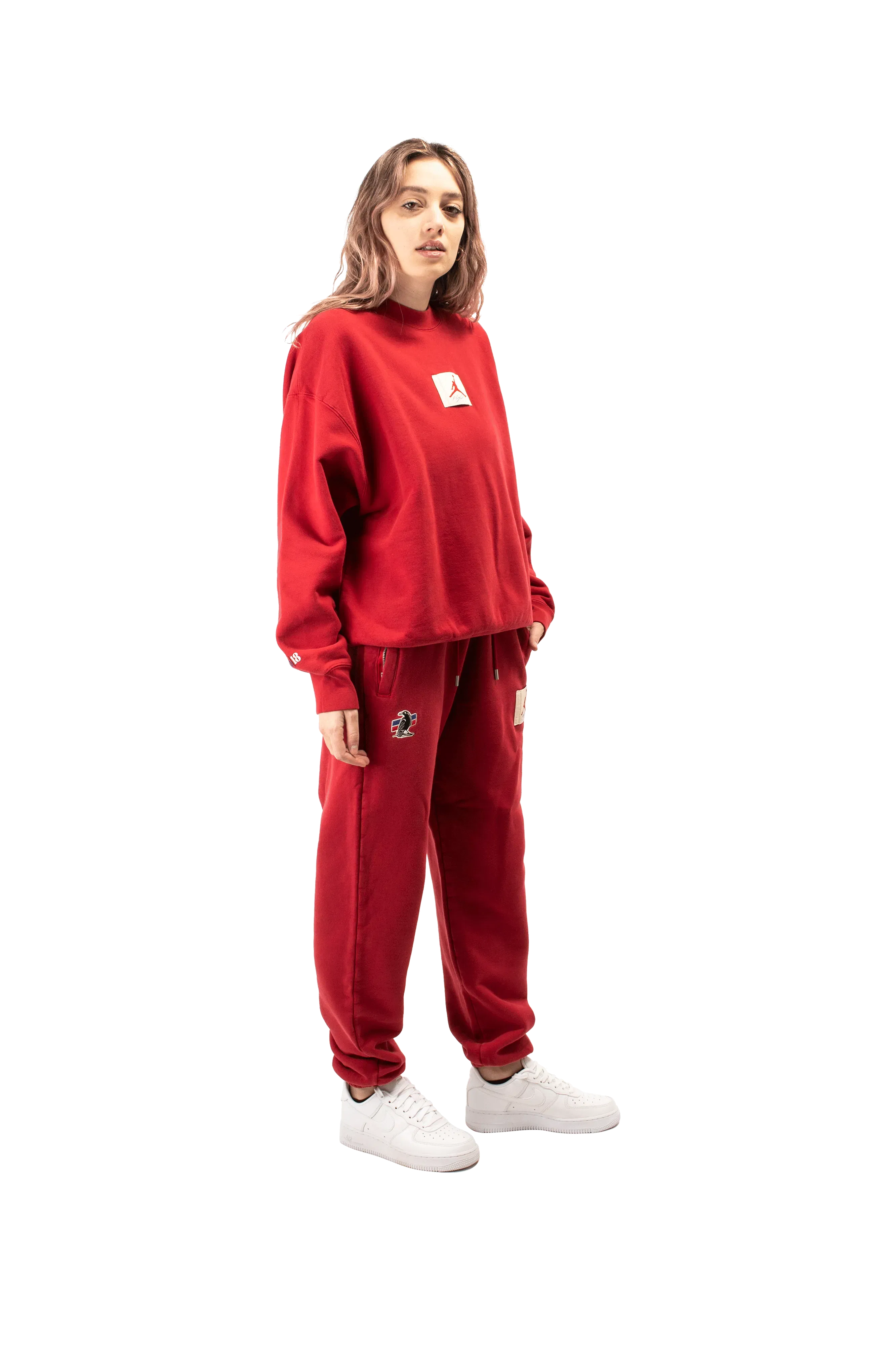 Air Jordan W Crewneck Sweatshirt x Two 18
