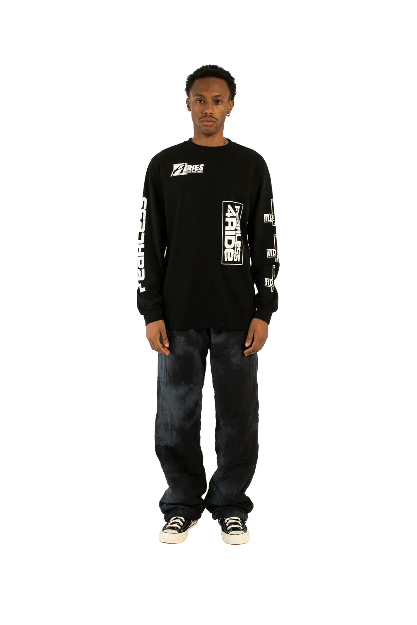 Aries Fearless Moto LongSleeve T-Shirt