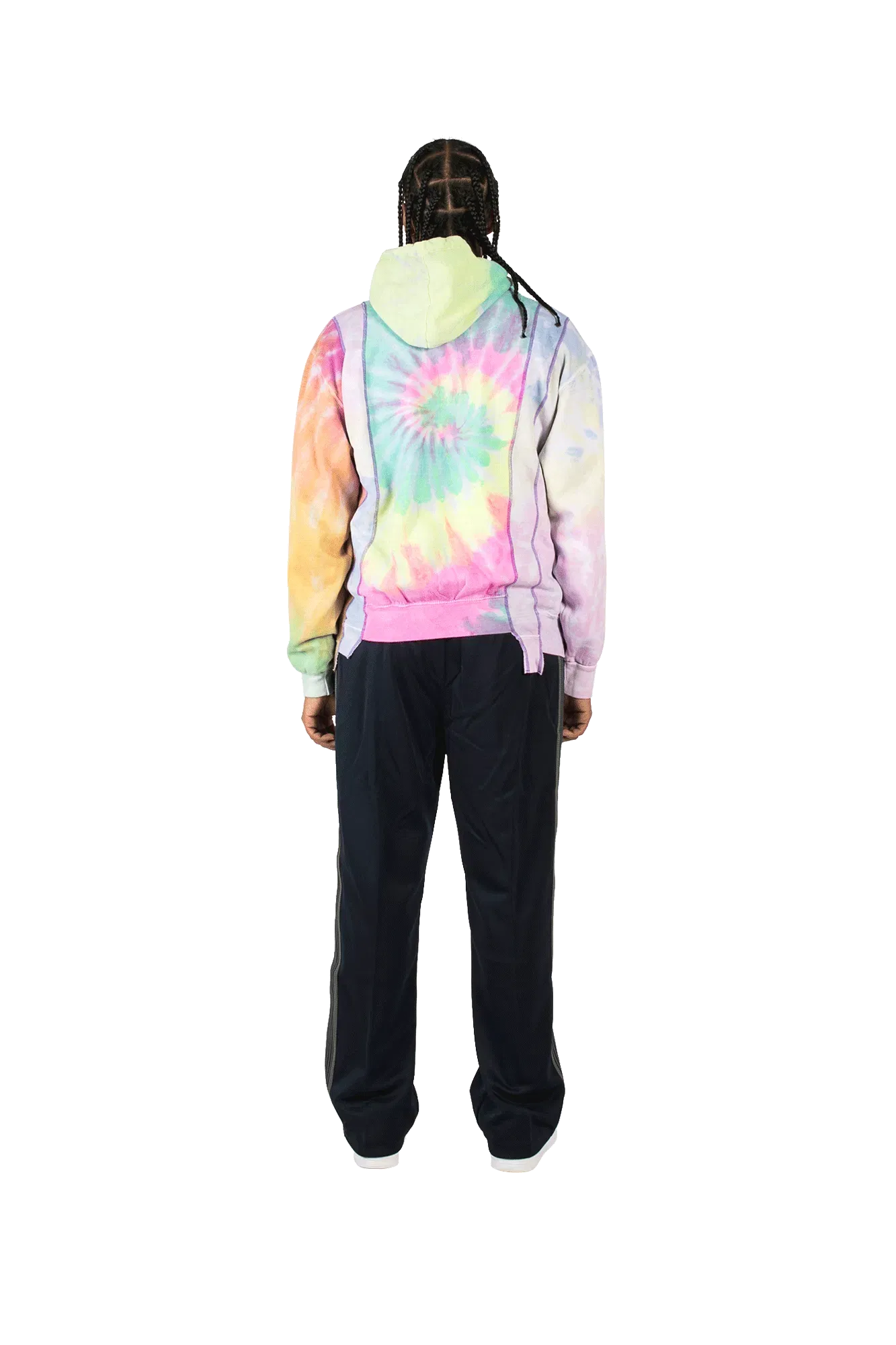 Needles Tie Dye 5 Cuts Hooded Sweatshirt