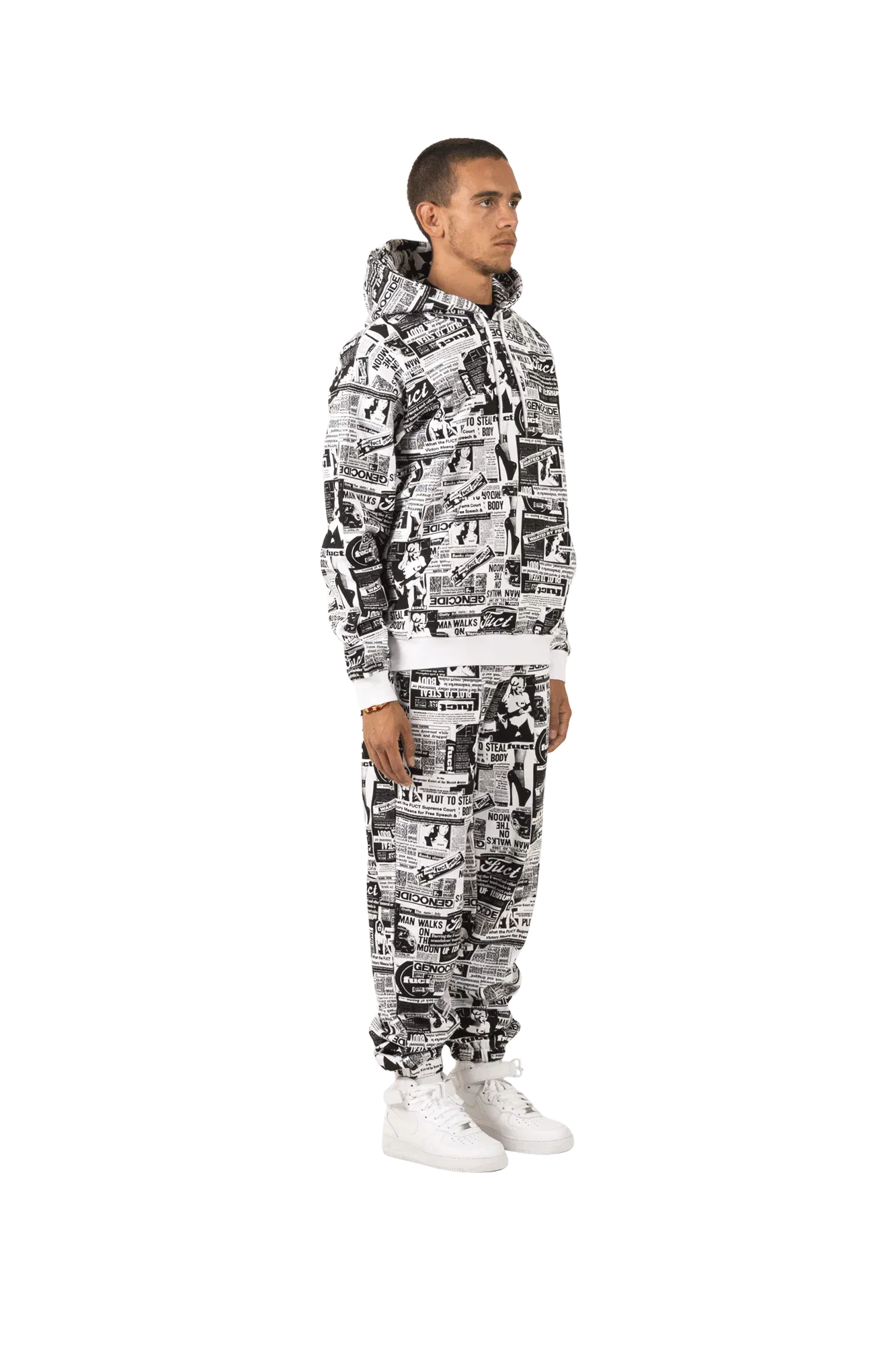 Fuct HEADLINES Hooded sweatshirt