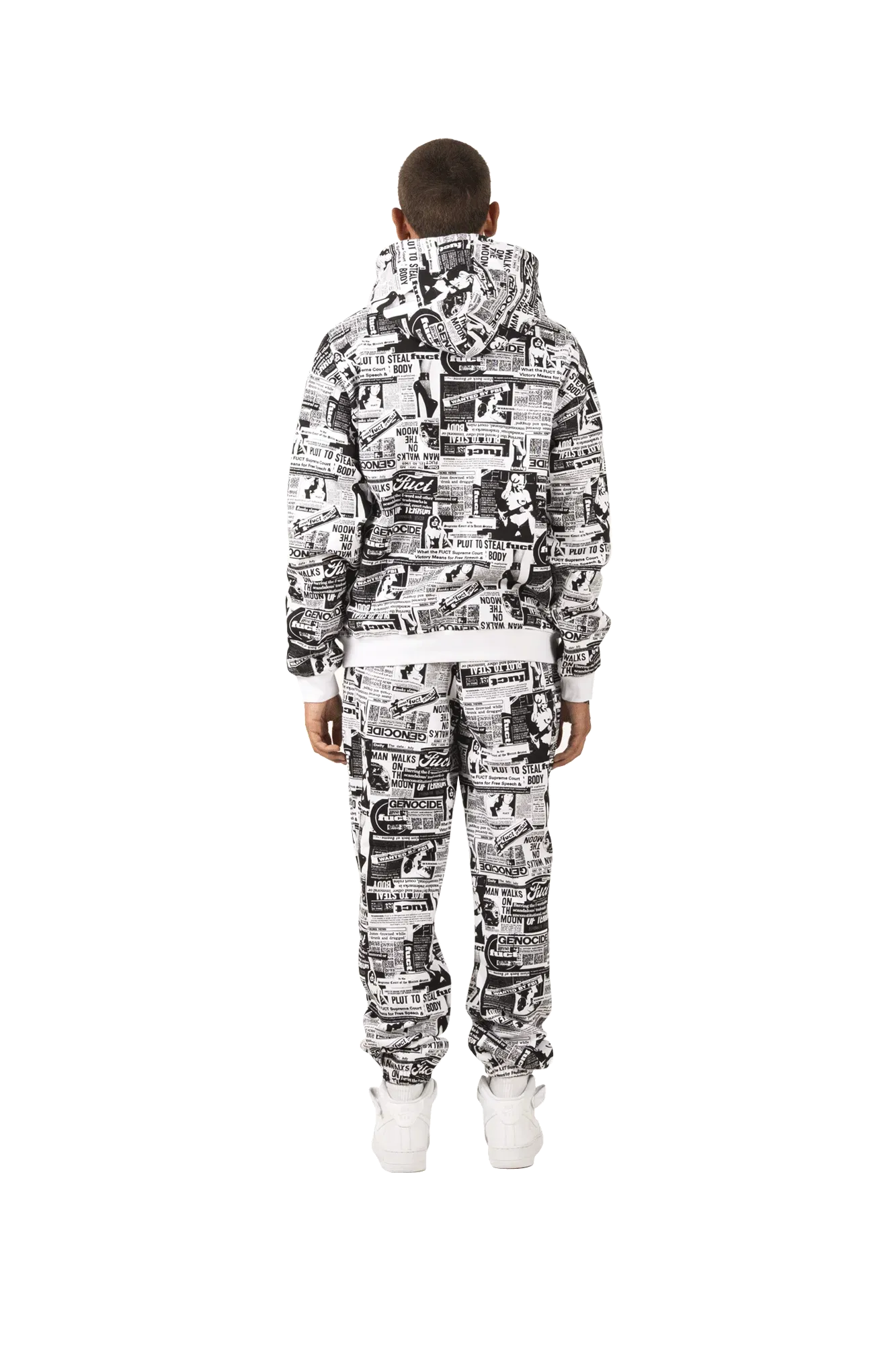 Fuct HEADLINES Hooded sweatshirt