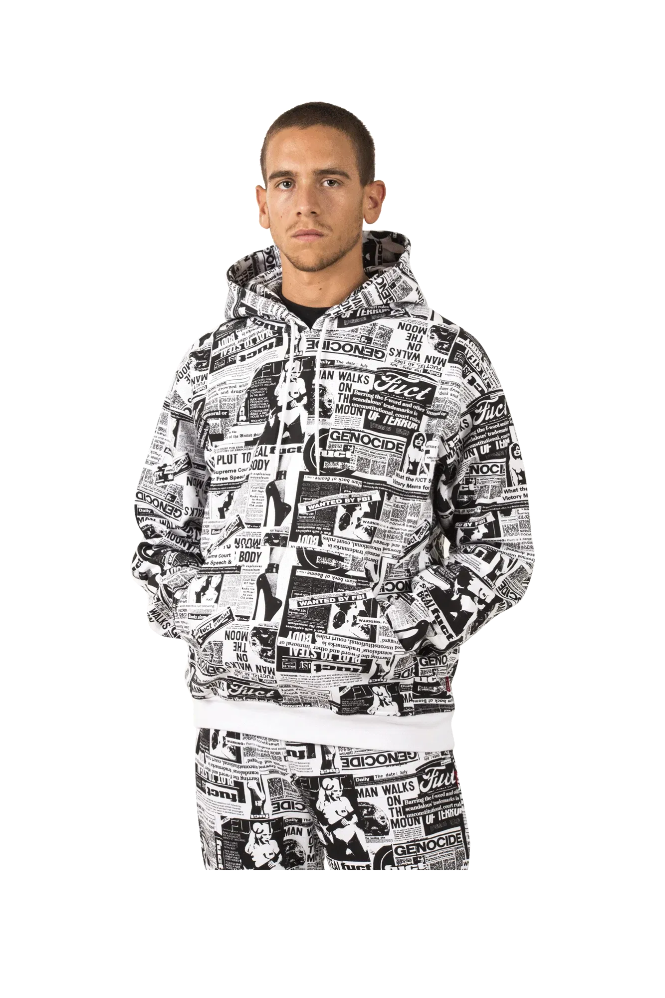 Fuct HEADLINES Hooded sweatshirt