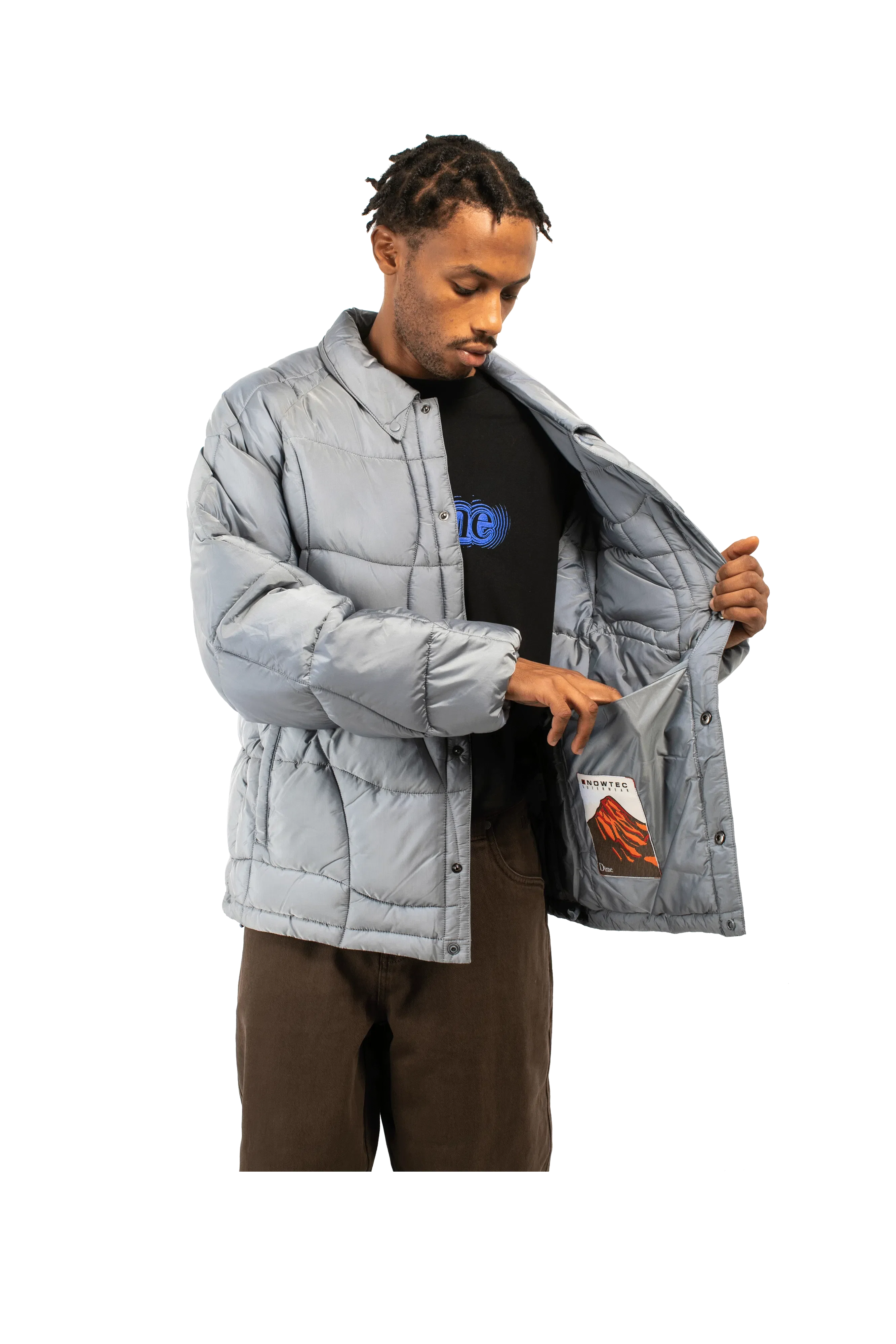 Dime Midweight Wave Puffer Jacket