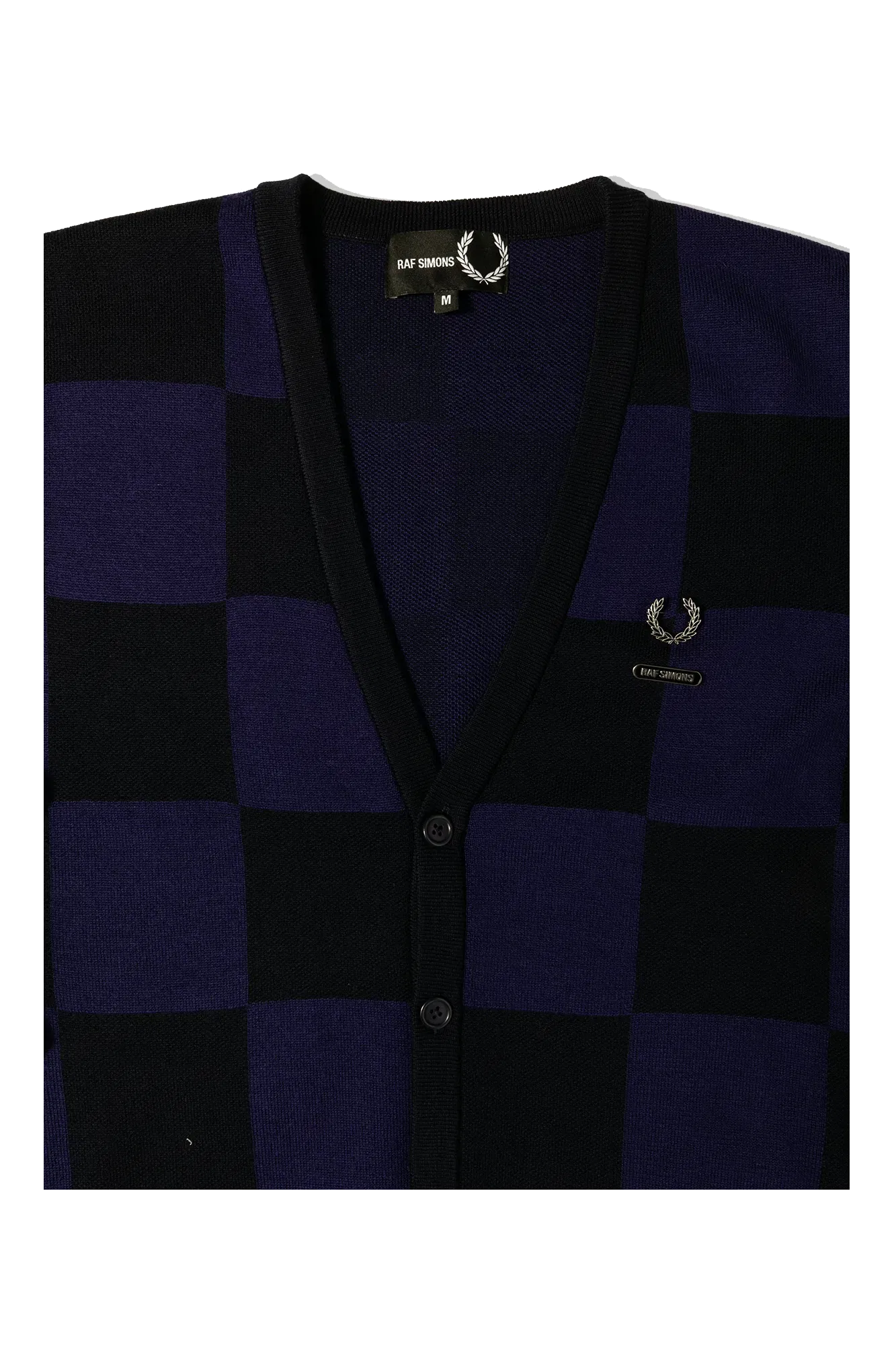 Fred Perry Checkerboard Cardigan x Raf Simons