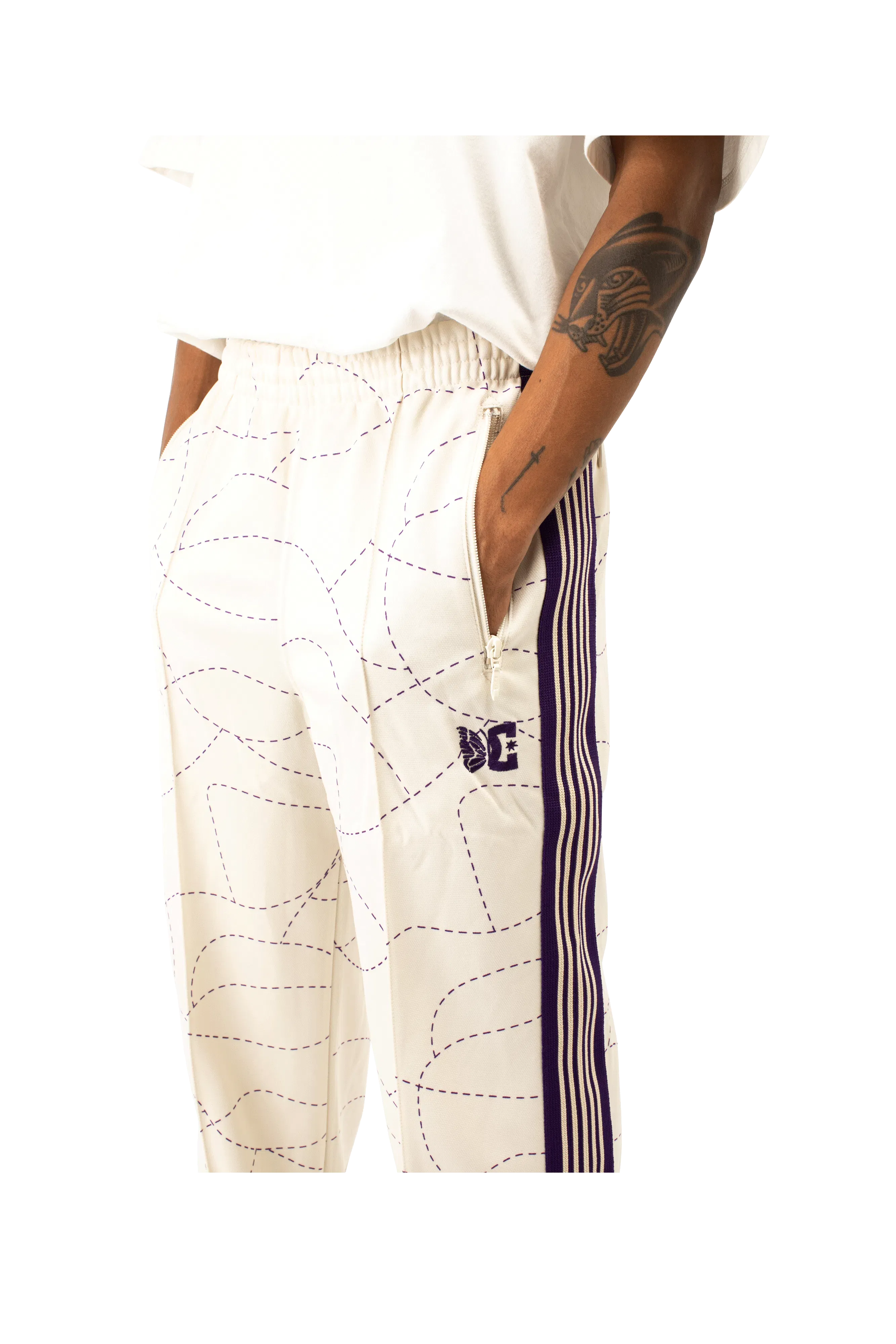 Needles Poly Smooth Track Pant x DC Shoes