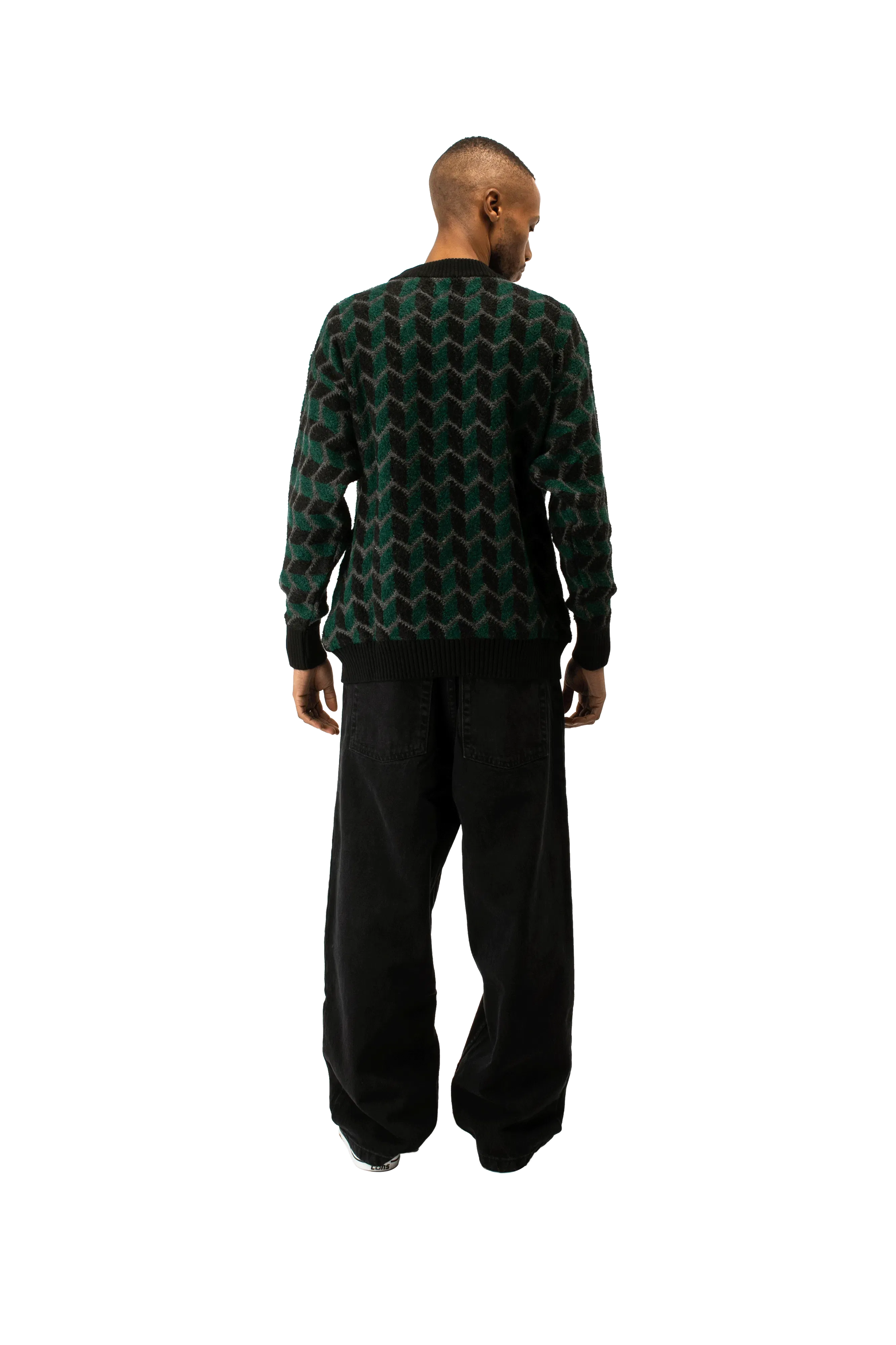 Polar Zig Zag Knit Sweater