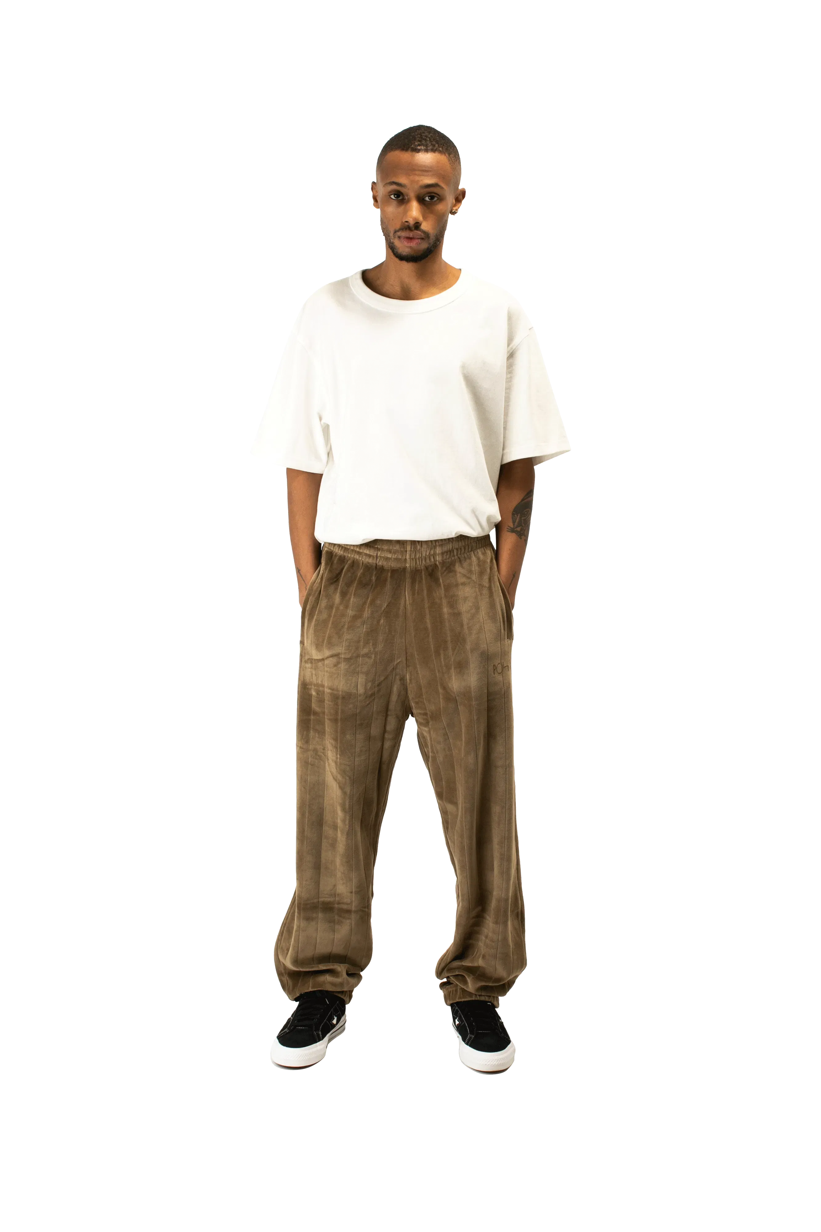 Polar Sweatpant Stripe Velour