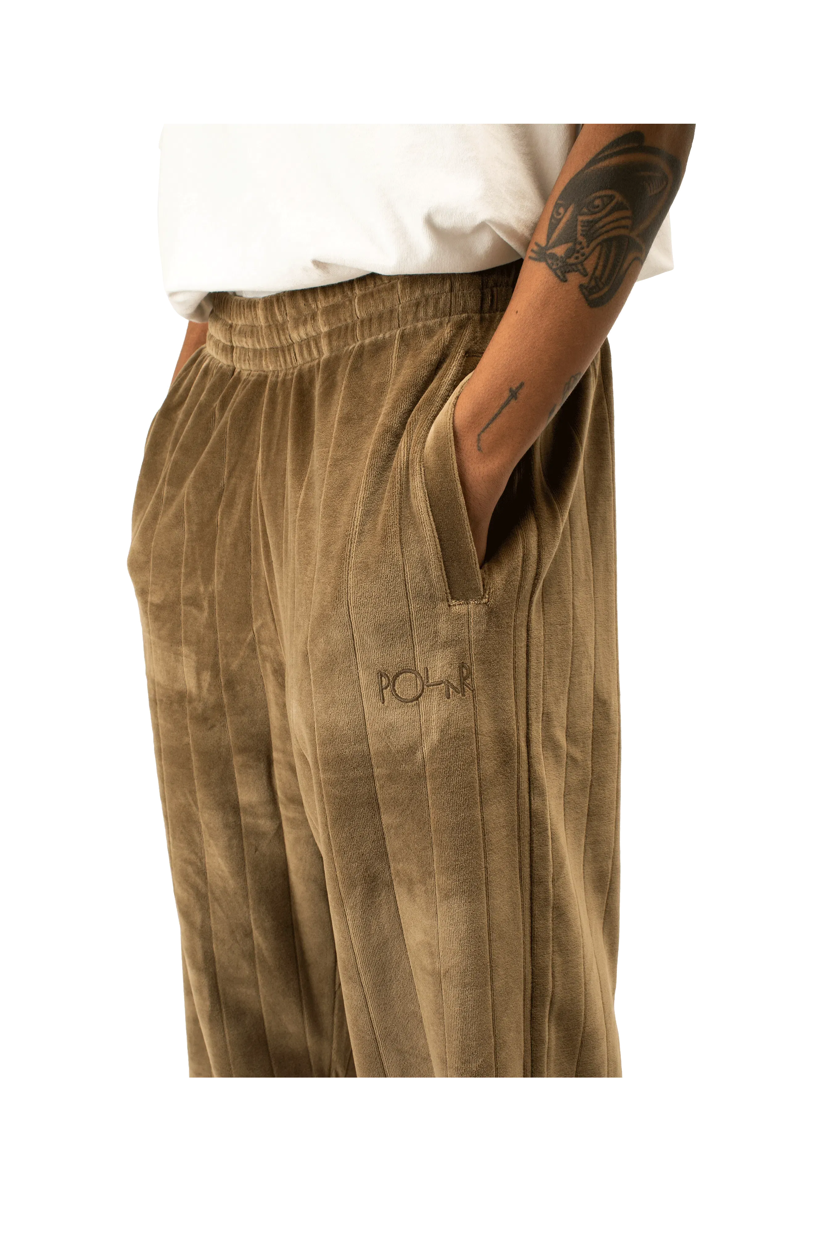 Polar Sweatpant Stripe Velour