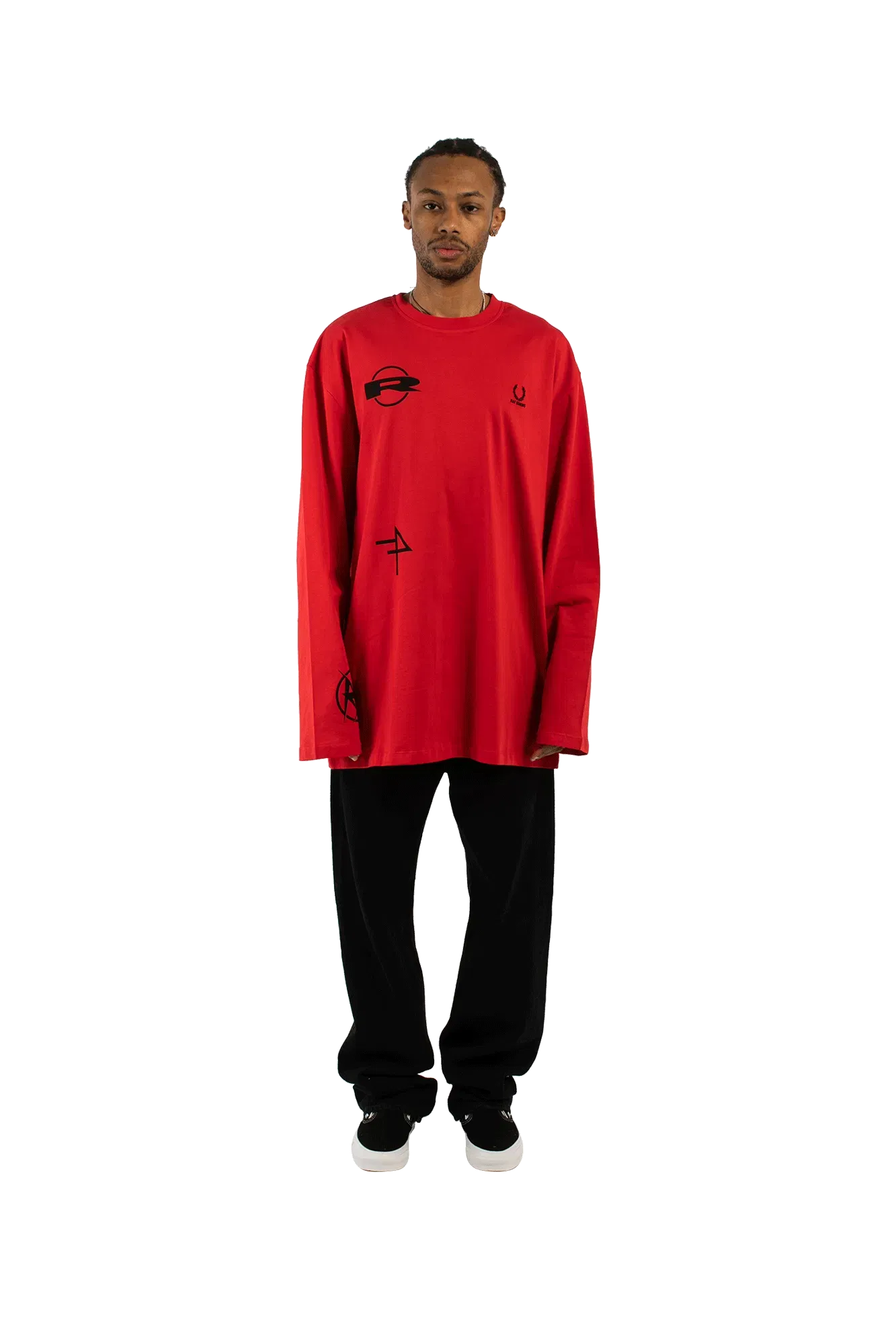 Fred Perry Printed LongSleeve T-Shirt