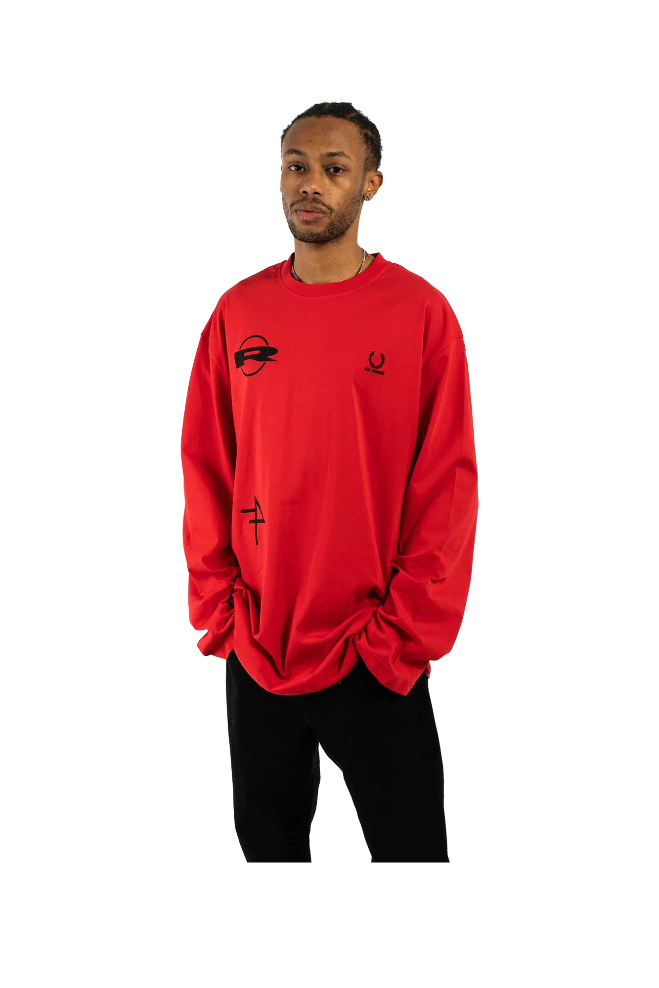 Fred Perry Printed LongSleeve T-Shirt