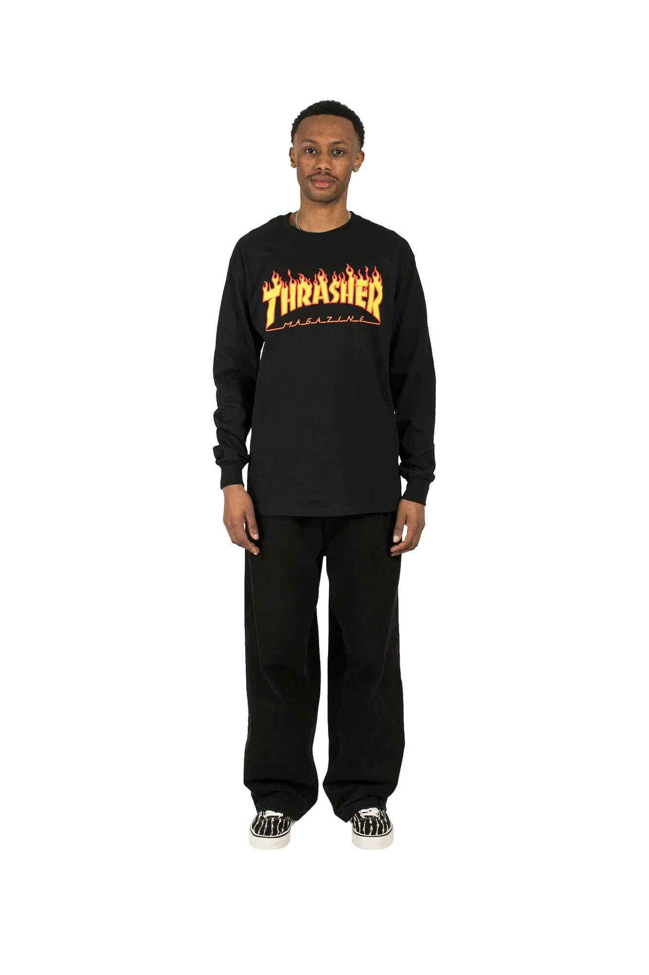 Thrasher Flame LongSleeve T-Shirt