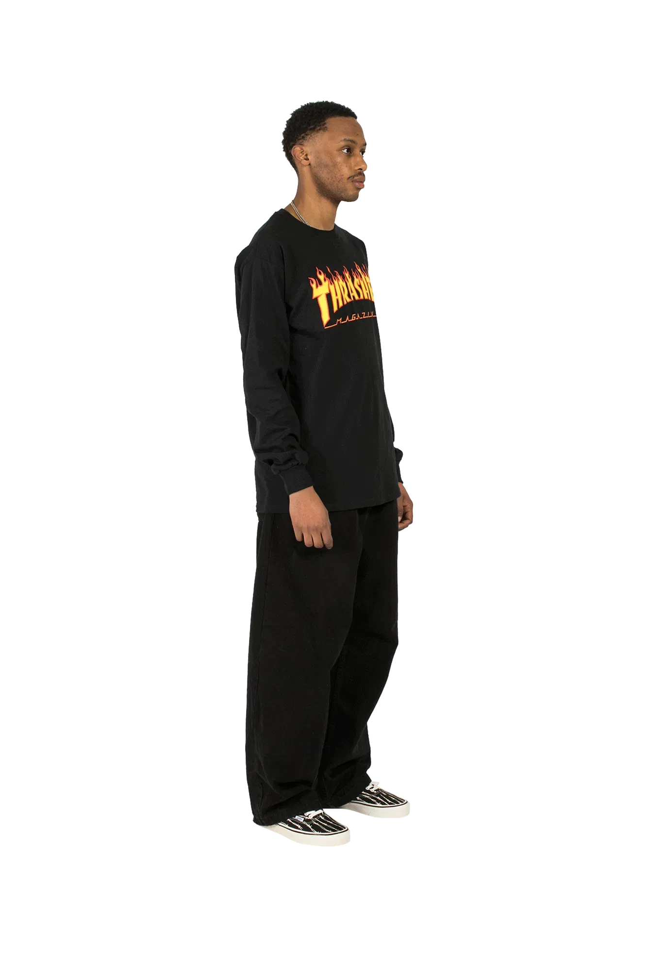 Thrasher Flame LongSleeve T-Shirt
