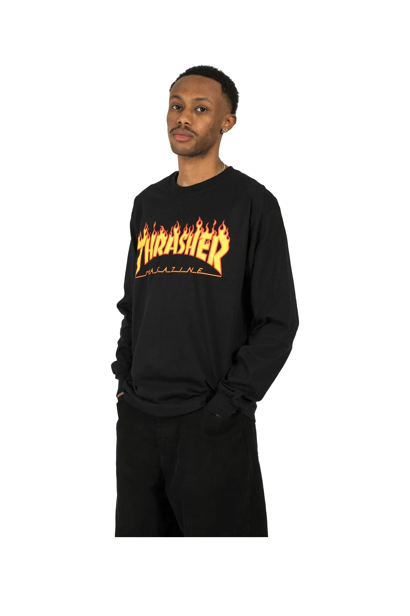 Thrasher Flame LongSleeve T-Shirt