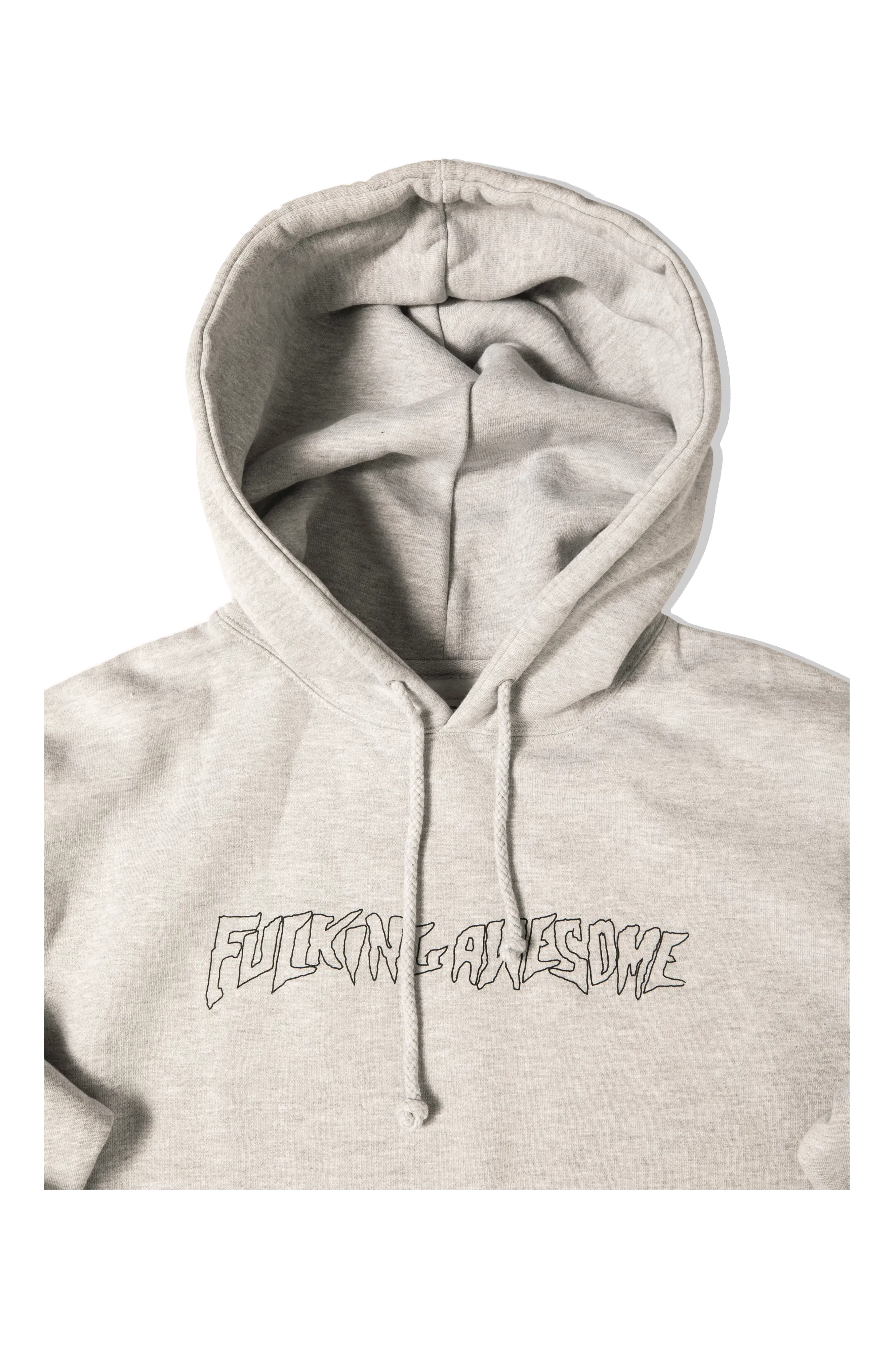 Fucking Awesome Outline Stamp Hoodie