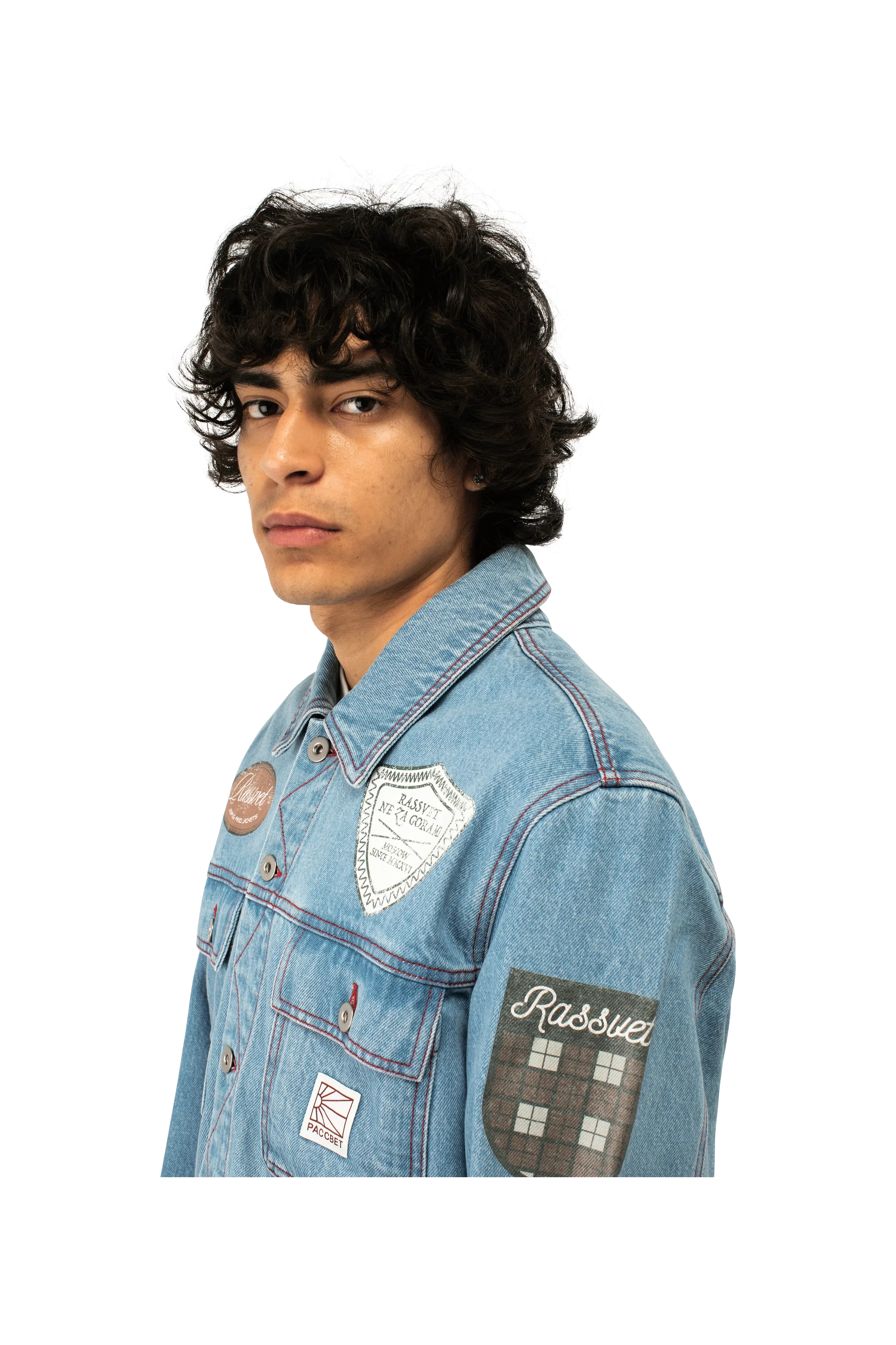 RASSVET Varsity Denim Jacket