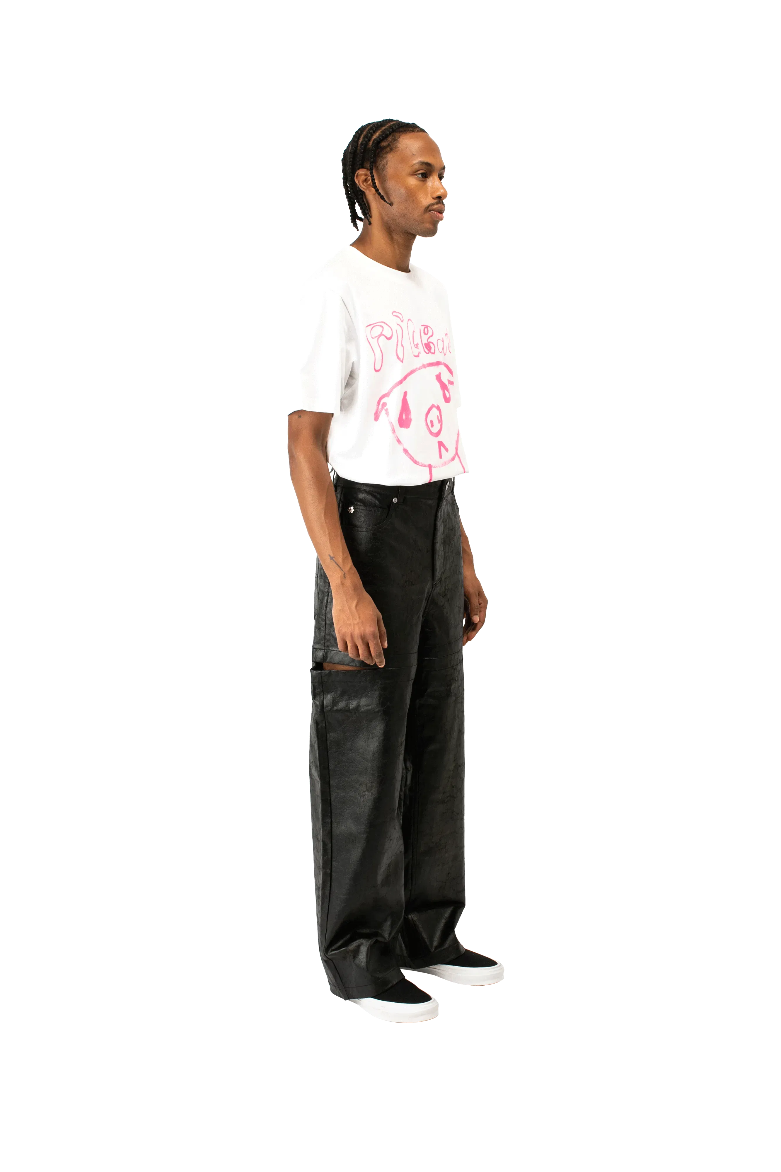P.A.M. Cracked Vinyl Awa Pant