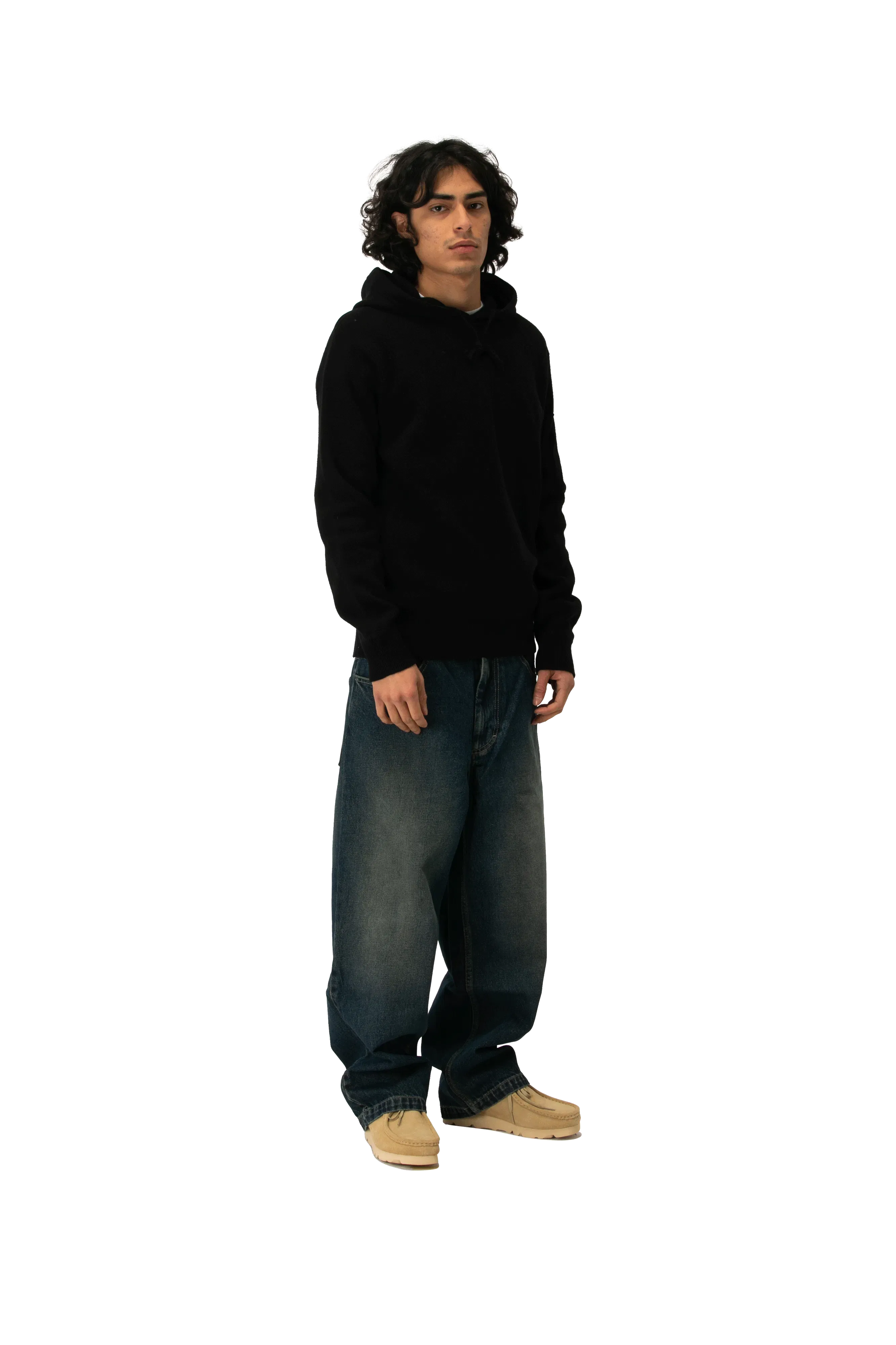 C.P. Company Lambswool Hooded Sweatshirt