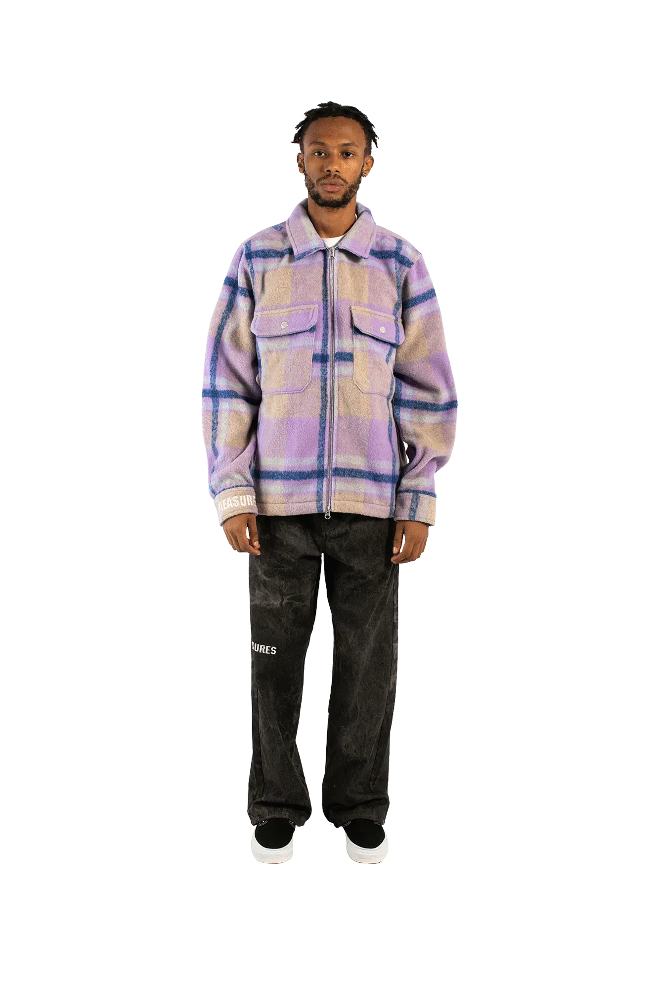 Pleasures Folklore Plaid Work Jacket