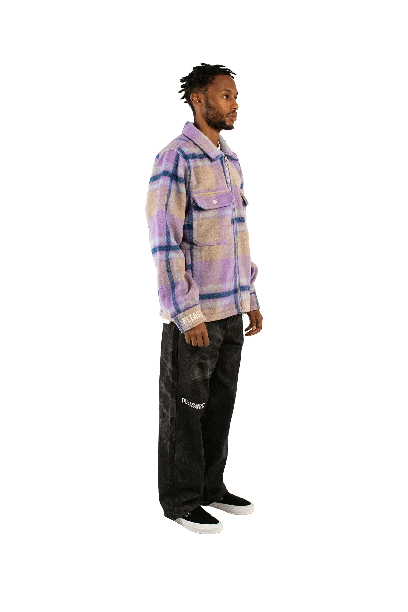 Pleasures Folklore Plaid Work Jacket
