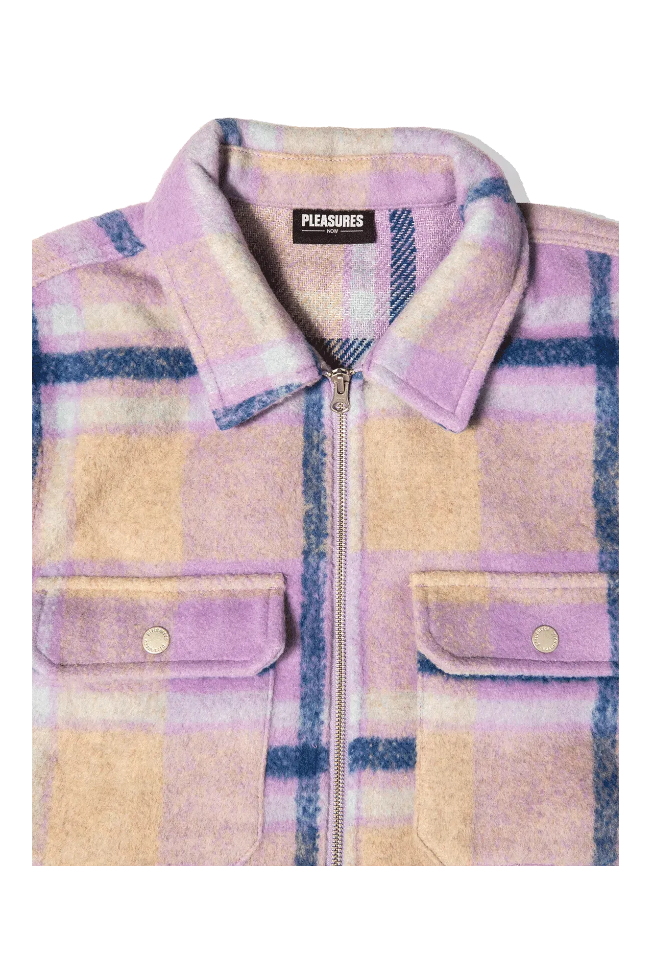 Pleasures Folklore Plaid Work Jacket