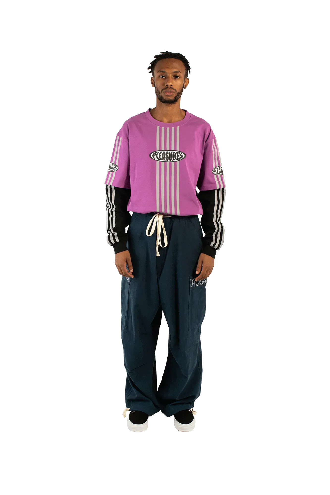 Pleasures Visitor Wide Fit Cargo Pant