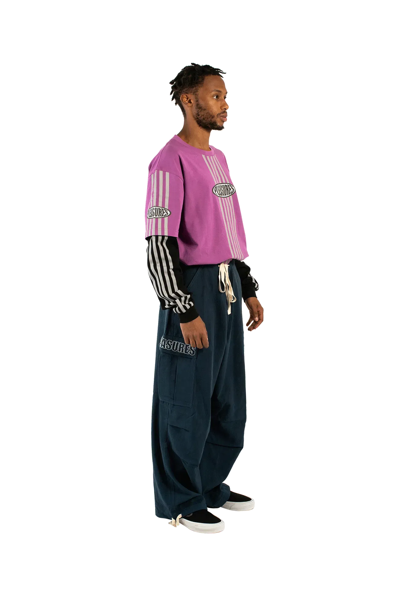 Pleasures Visitor Wide Fit Cargo Pant