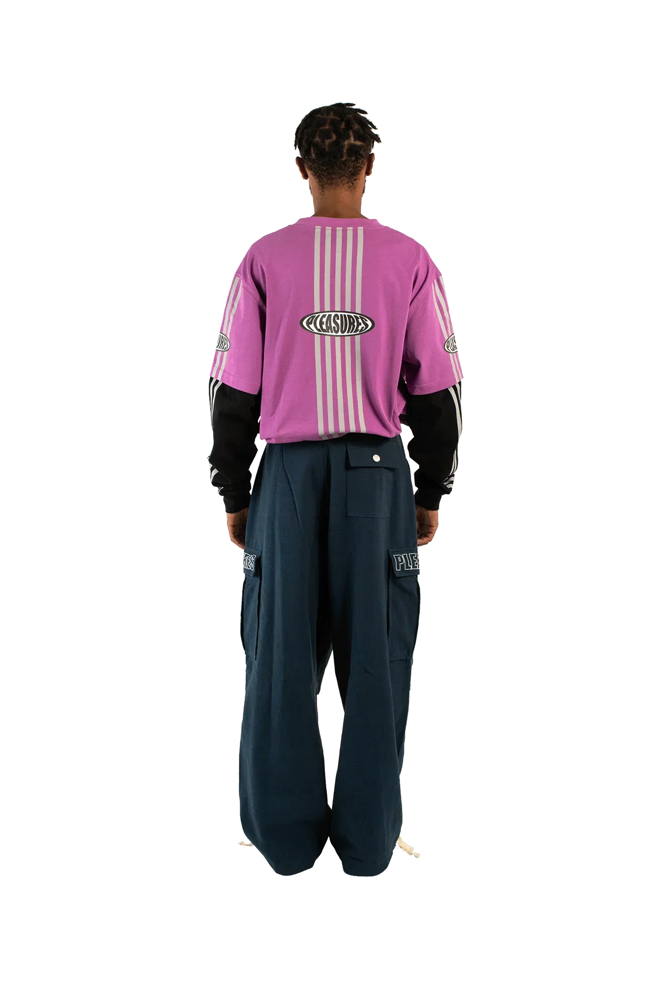 Pleasures Visitor Wide Fit Cargo Pant