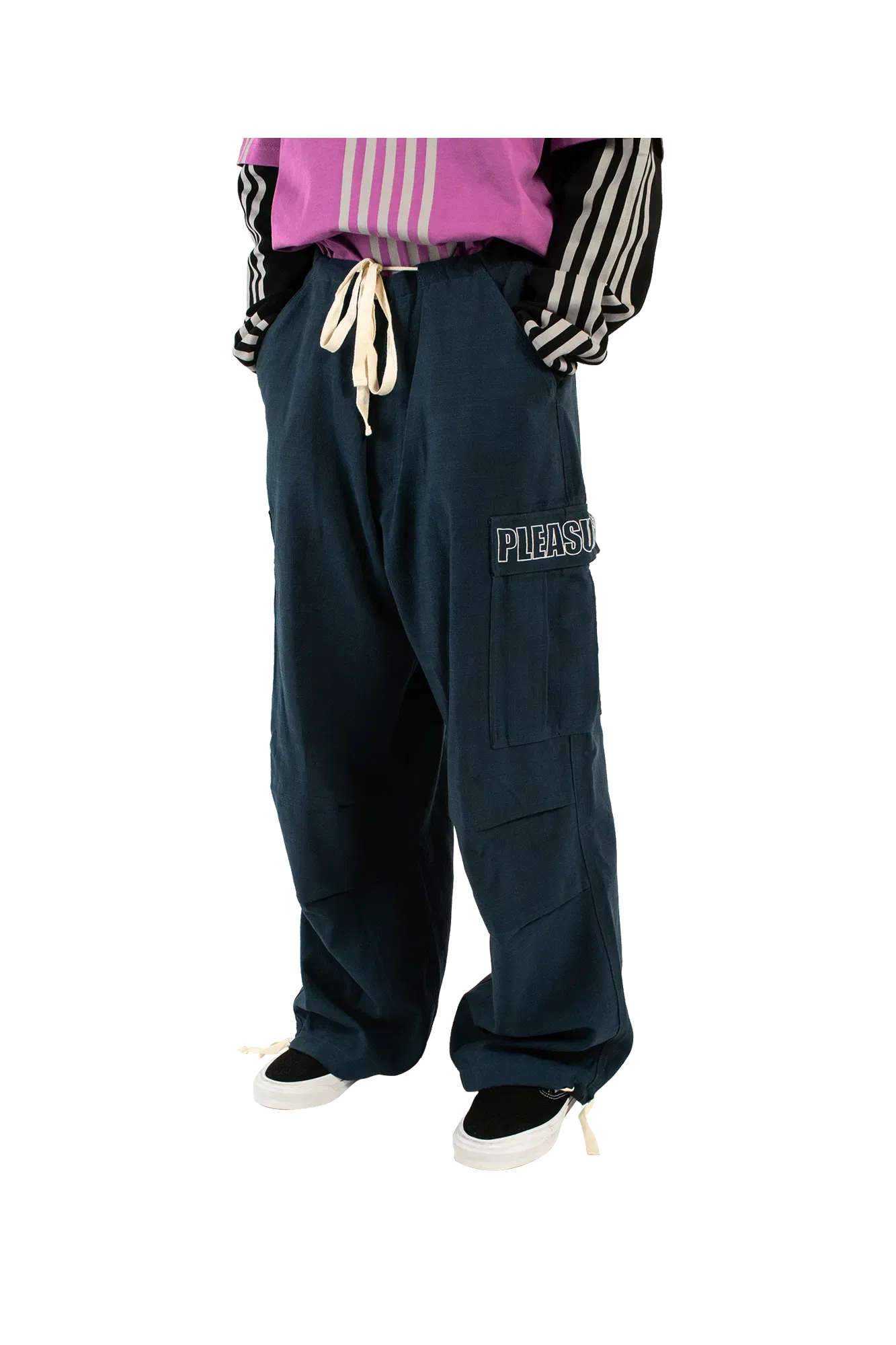 Pleasures Visitor Wide Fit Cargo Pant
