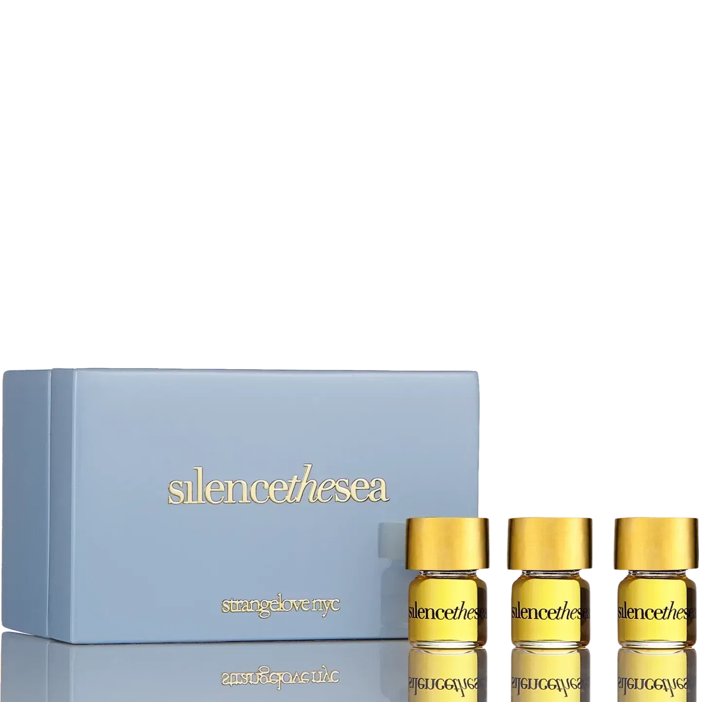 Strangelove Silencethesea pure perfume oil vials