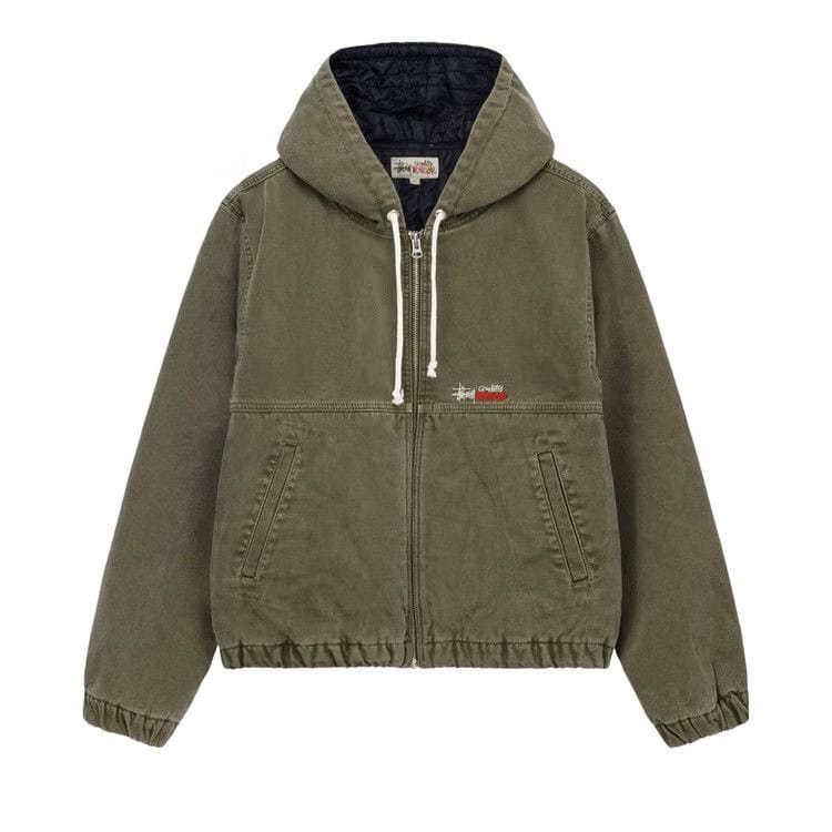 Stussy Work Jacket Olive Drab