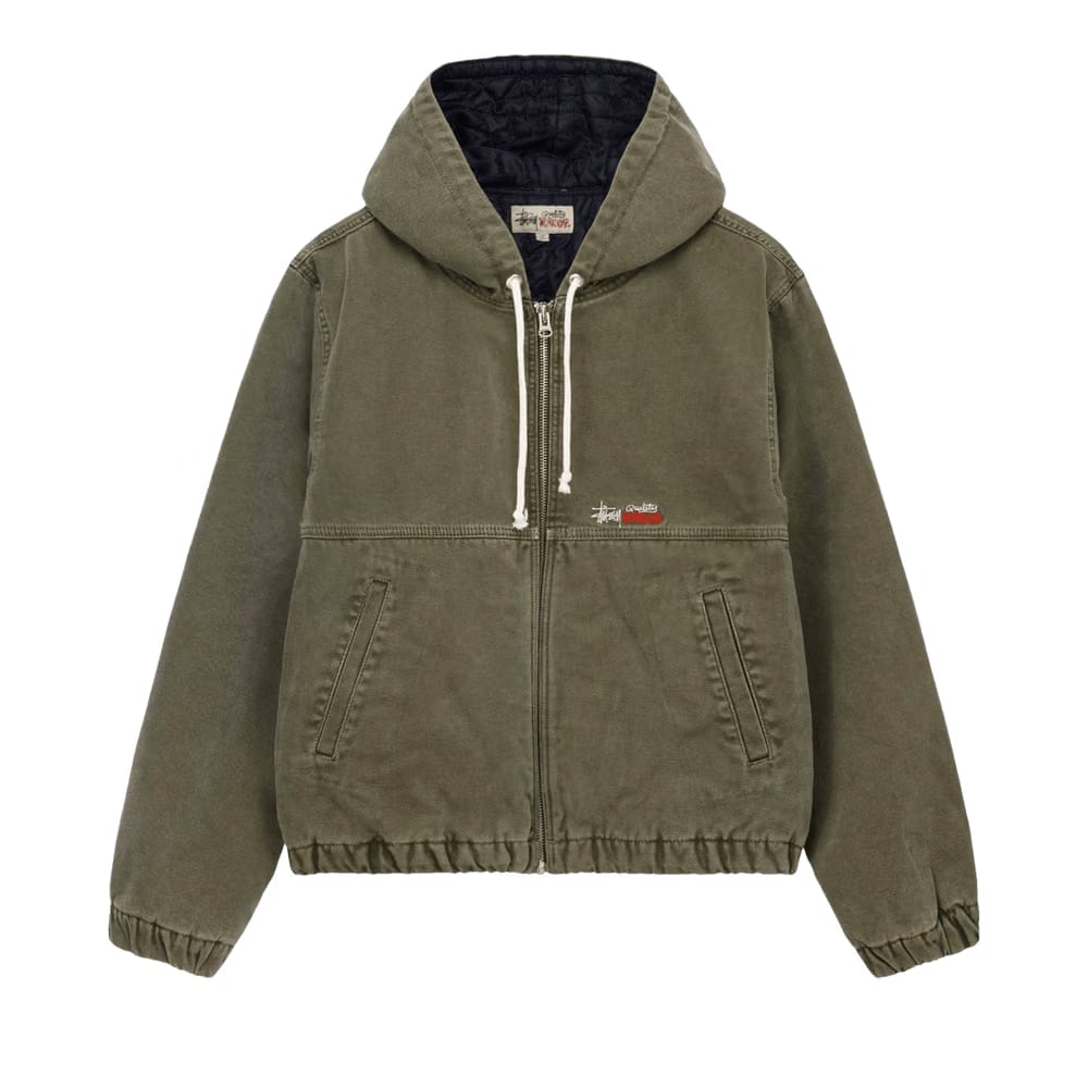 Stussy Work Jacket Olive Drab