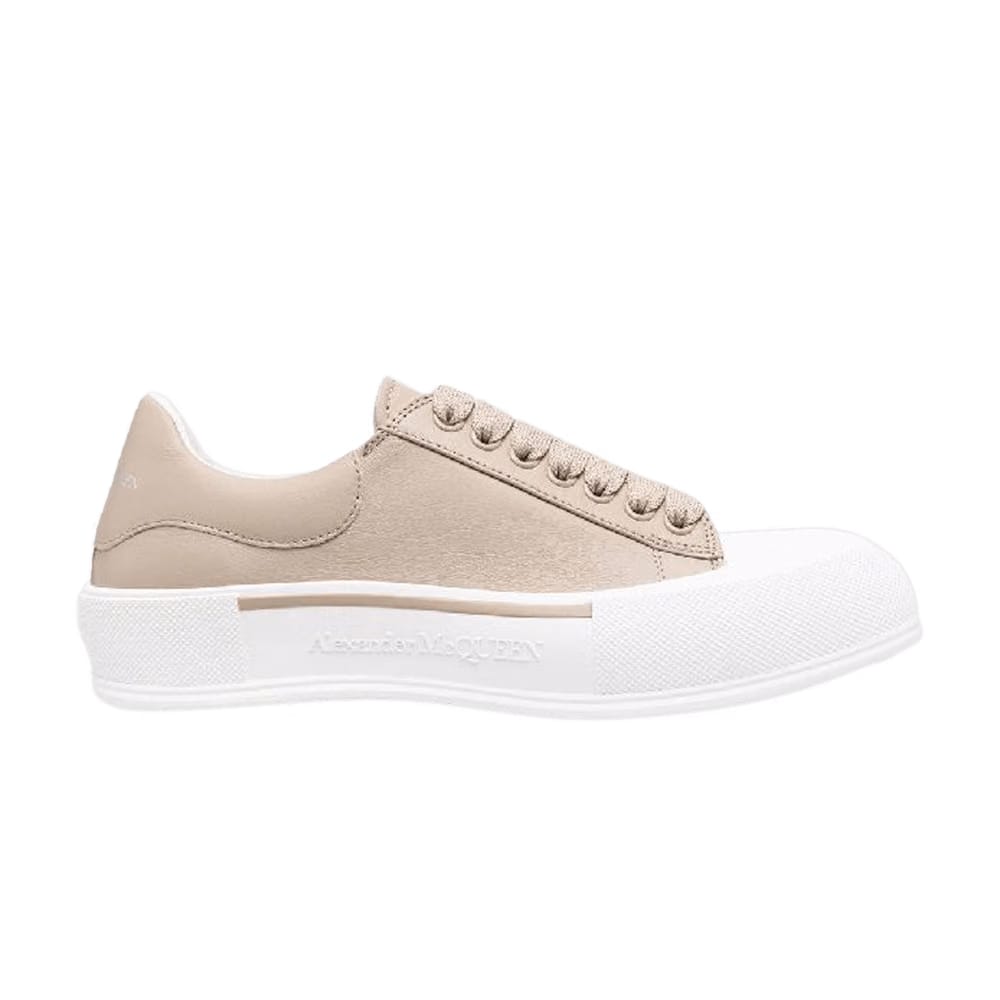 Alexander McQueen Deck Plimsoll Beige