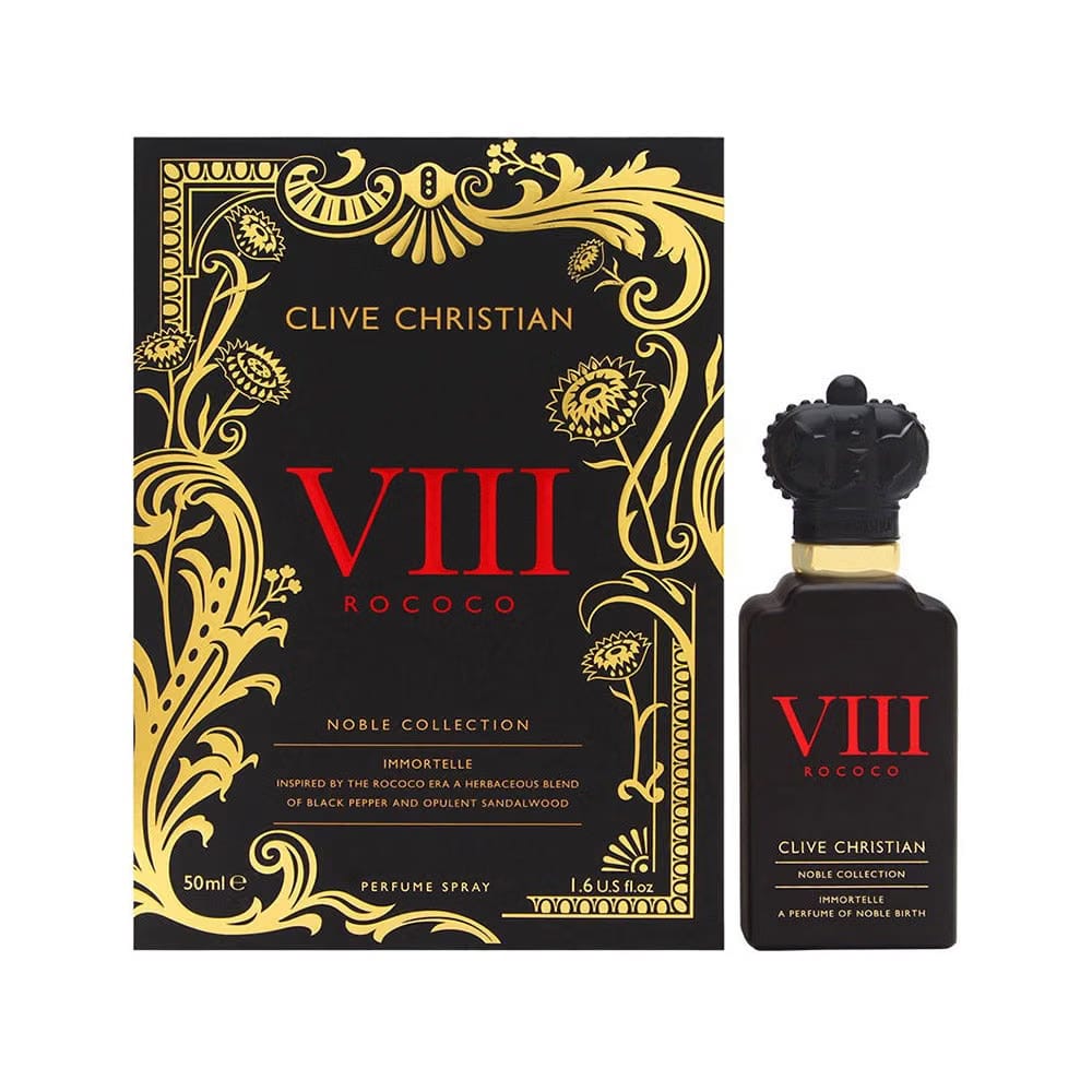 CLIVE CHRISTIAN Noble VIII Rococo Immortelle Masculine Perfume Spray 50ML