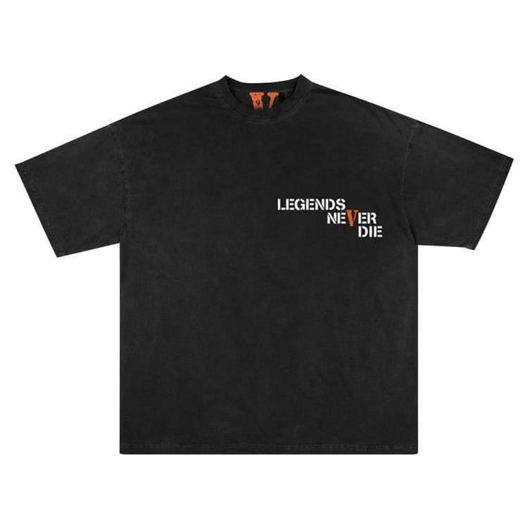 Juice Wrld x Vlone 999 T-Shirt Black