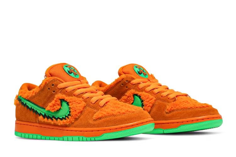 NIKE SB DUNK LOW GRATEFUL DEAD BEARS ORANGE