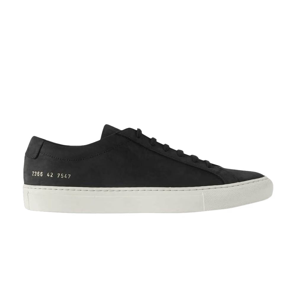 Common Projects Achilles Low Black Nubuck