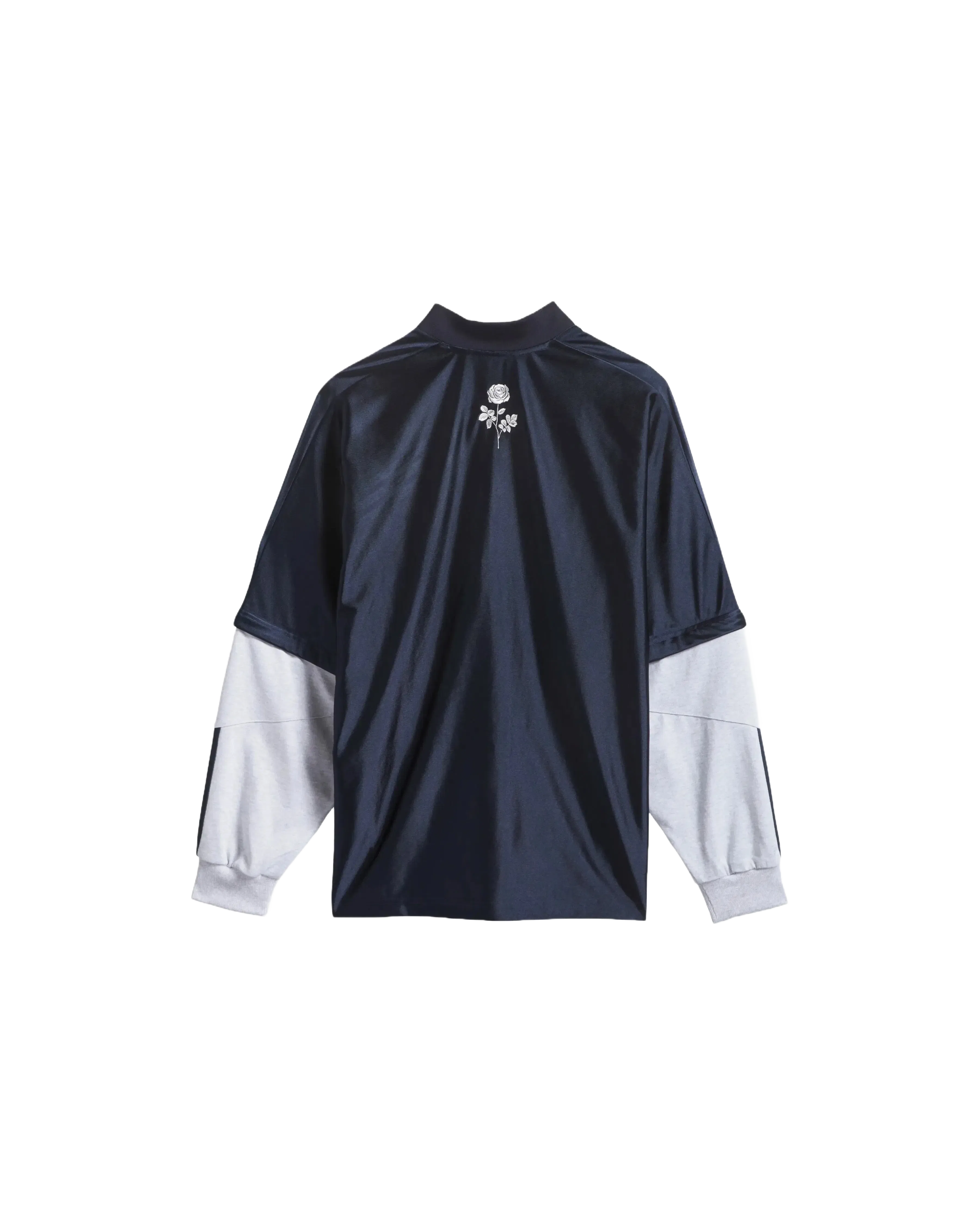 adidas Willy Chavarria Dazzle Long Sleeve Jersey (Legend Ink/Light Grey Heather)
