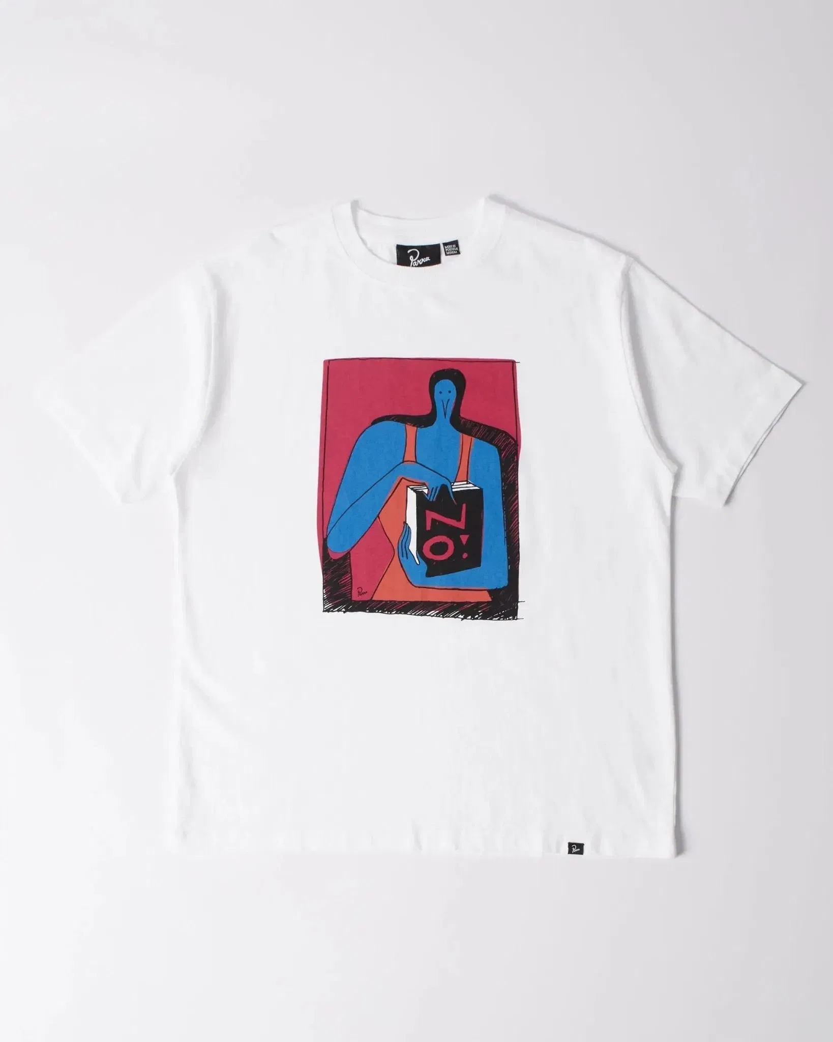 ByParra No books t-shirt (White)