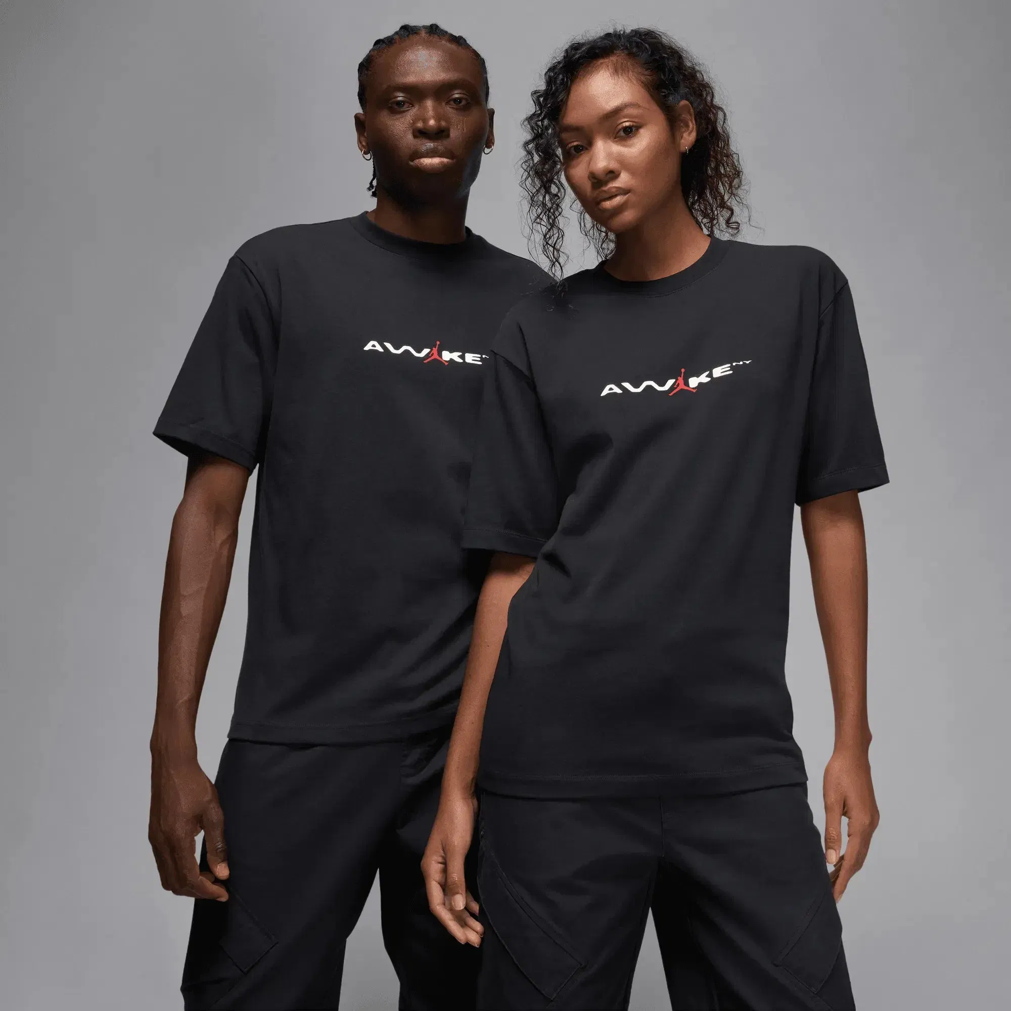 Air Jordan Jordan x Awake NY T-Shirt (Black/ White/ University Red)