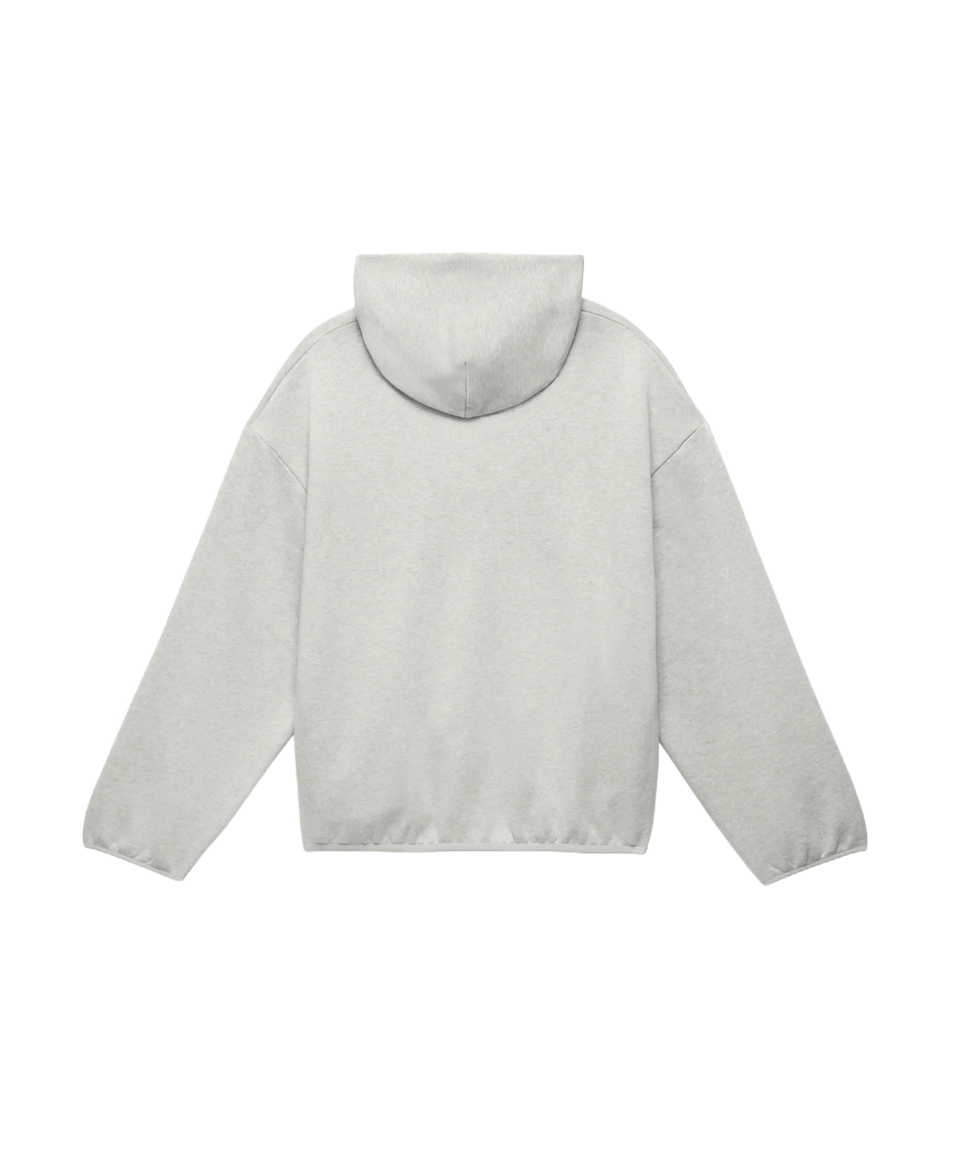 adidas Fear Of God Heather Fleece Hoodie (Medium Grey Heather)