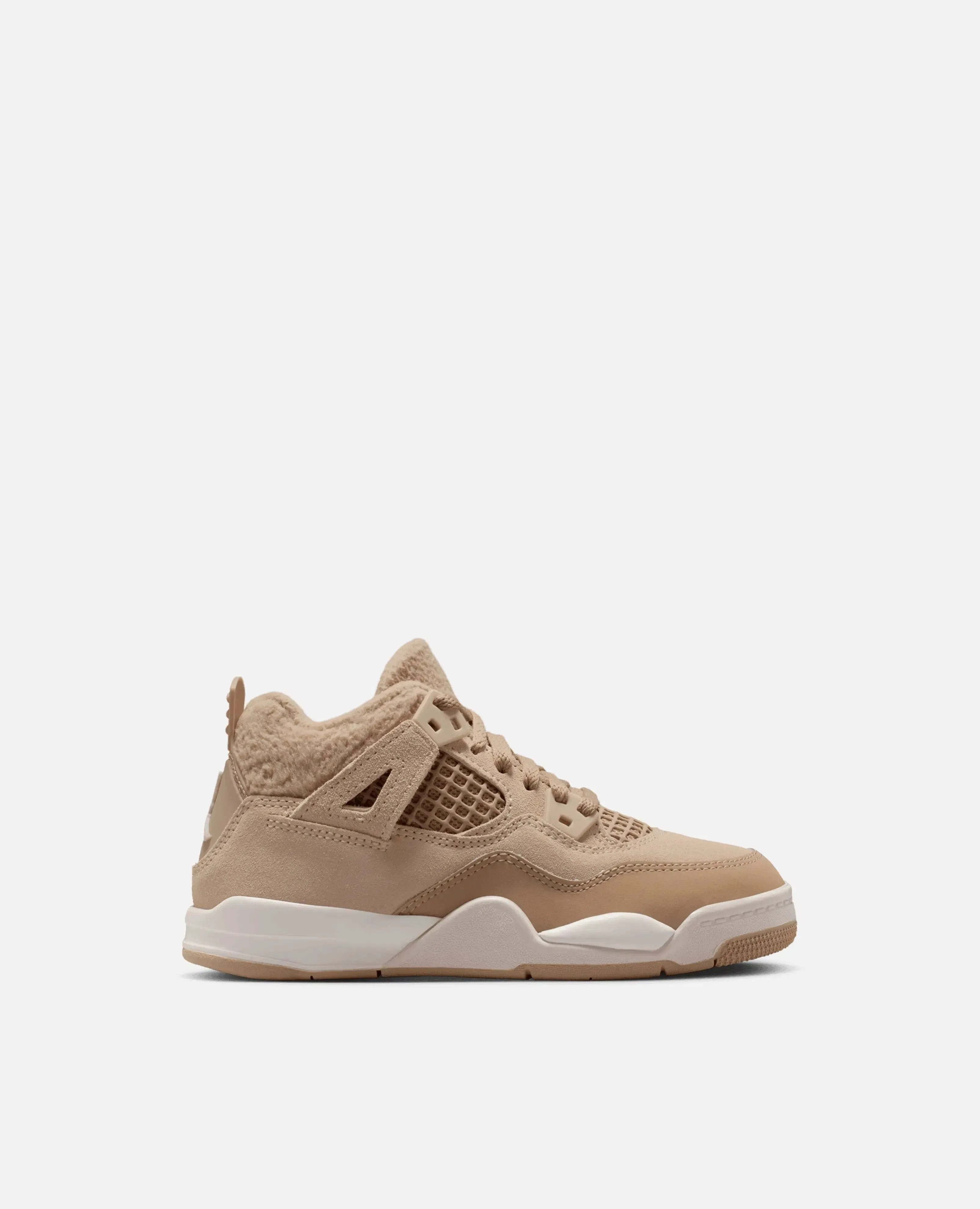 Air Jordan Nike Air Jordan (PS) 4 Retro Tex (Hemp/LT Orewood BRN)