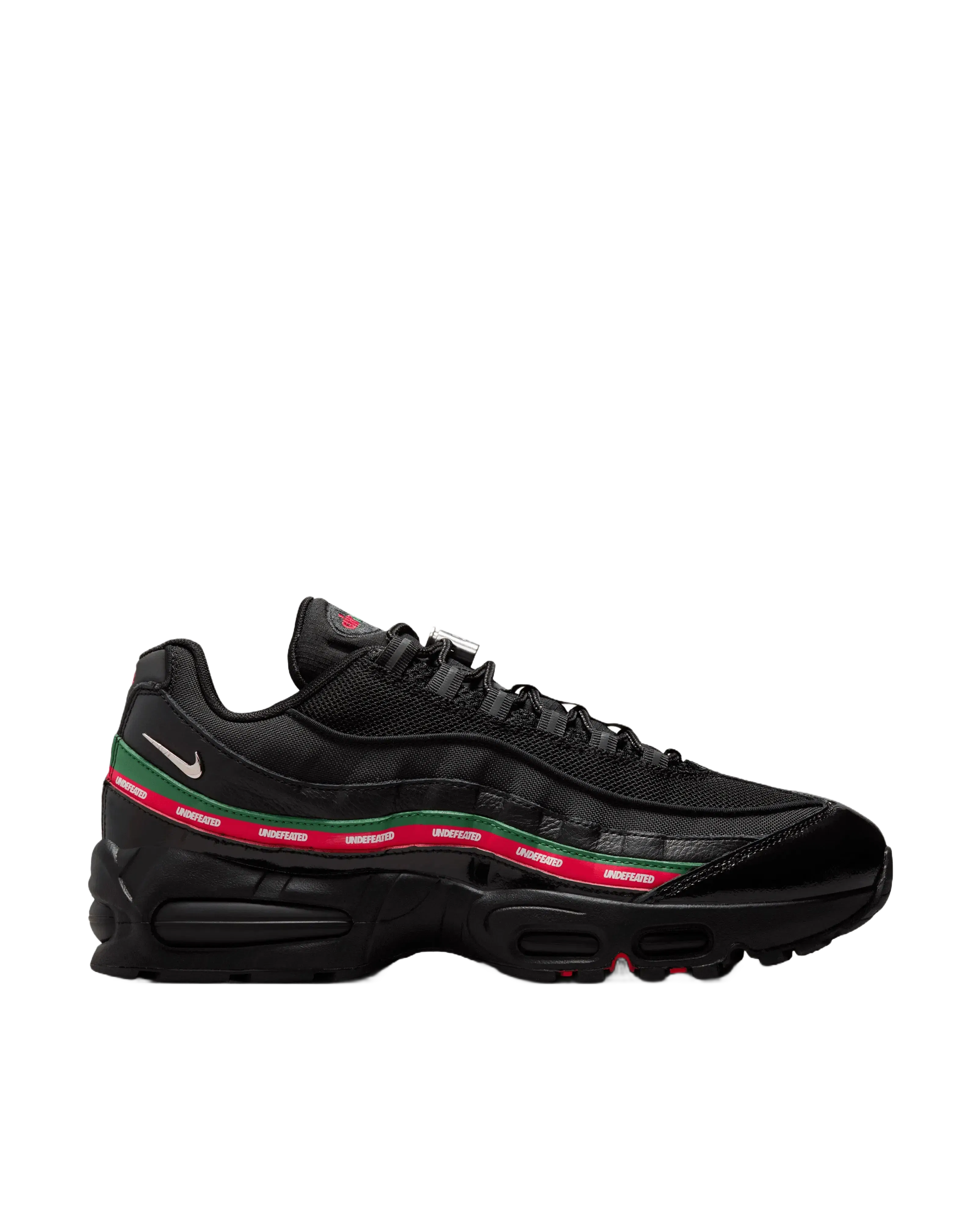 Nike Air Max 95 x Undefeated (Black/Metallic Silver-Gorge Green)