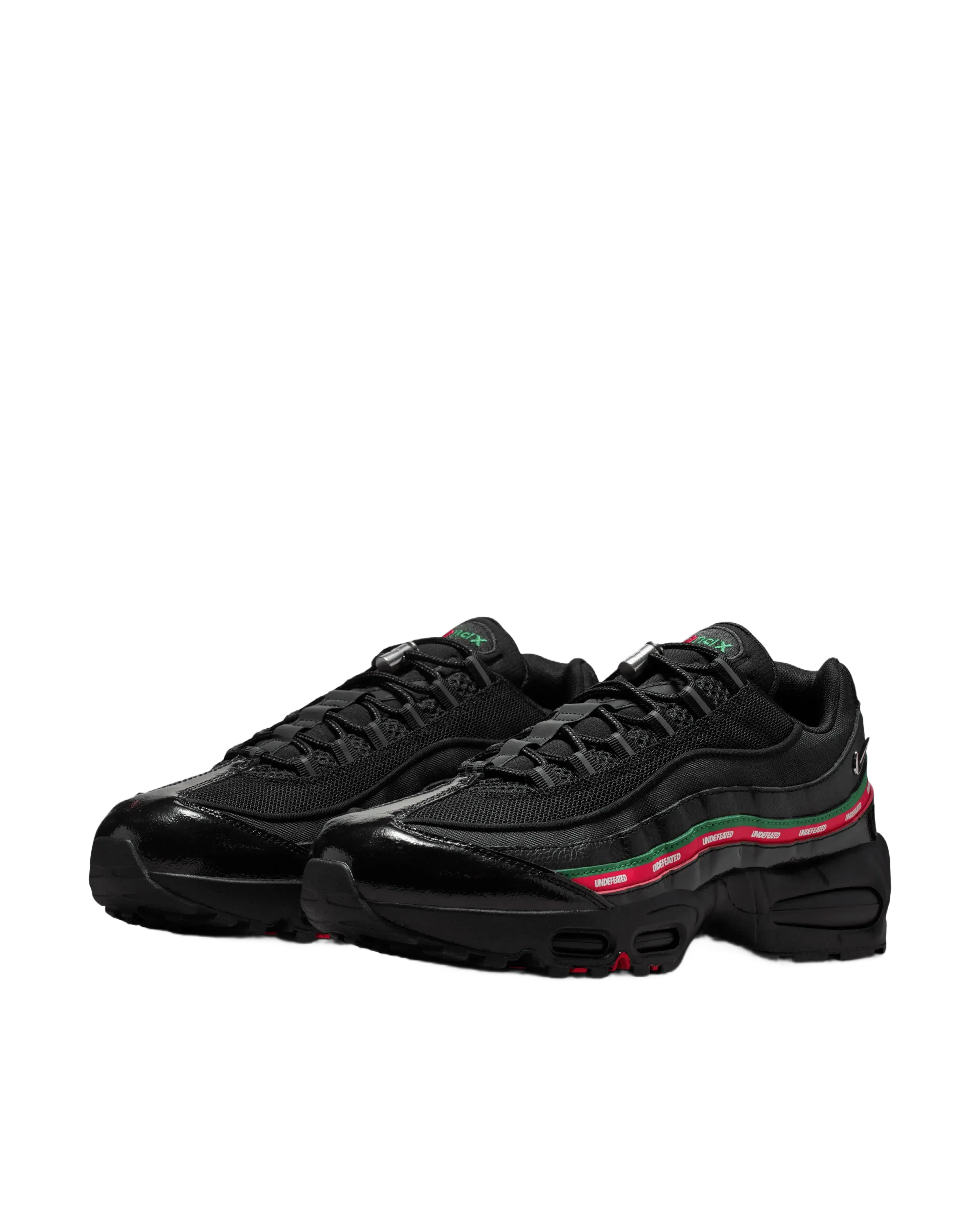 Nike Air Max 95 x Undefeated (Black/Metallic Silver-Gorge Green)