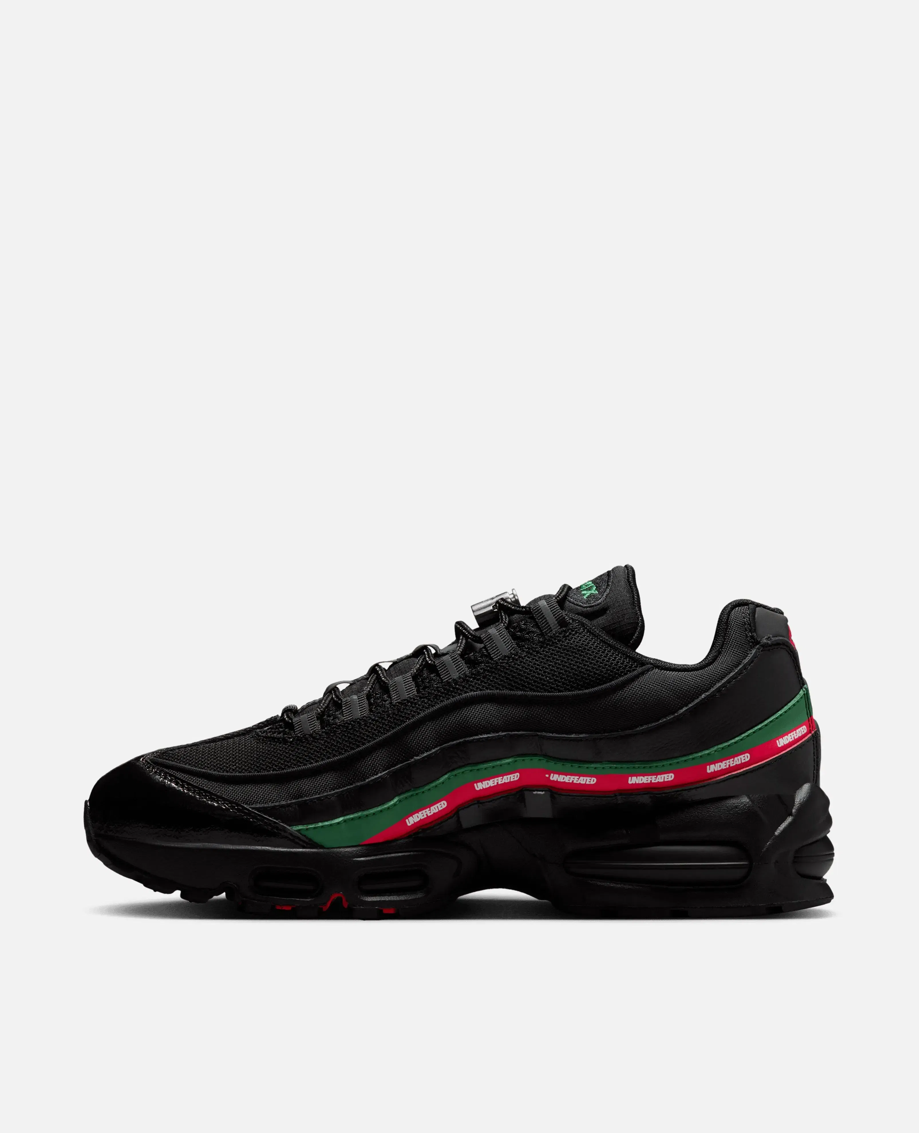 Nike Air Max 95 x Undefeated (Black/Metallic Silver-Gorge Green)