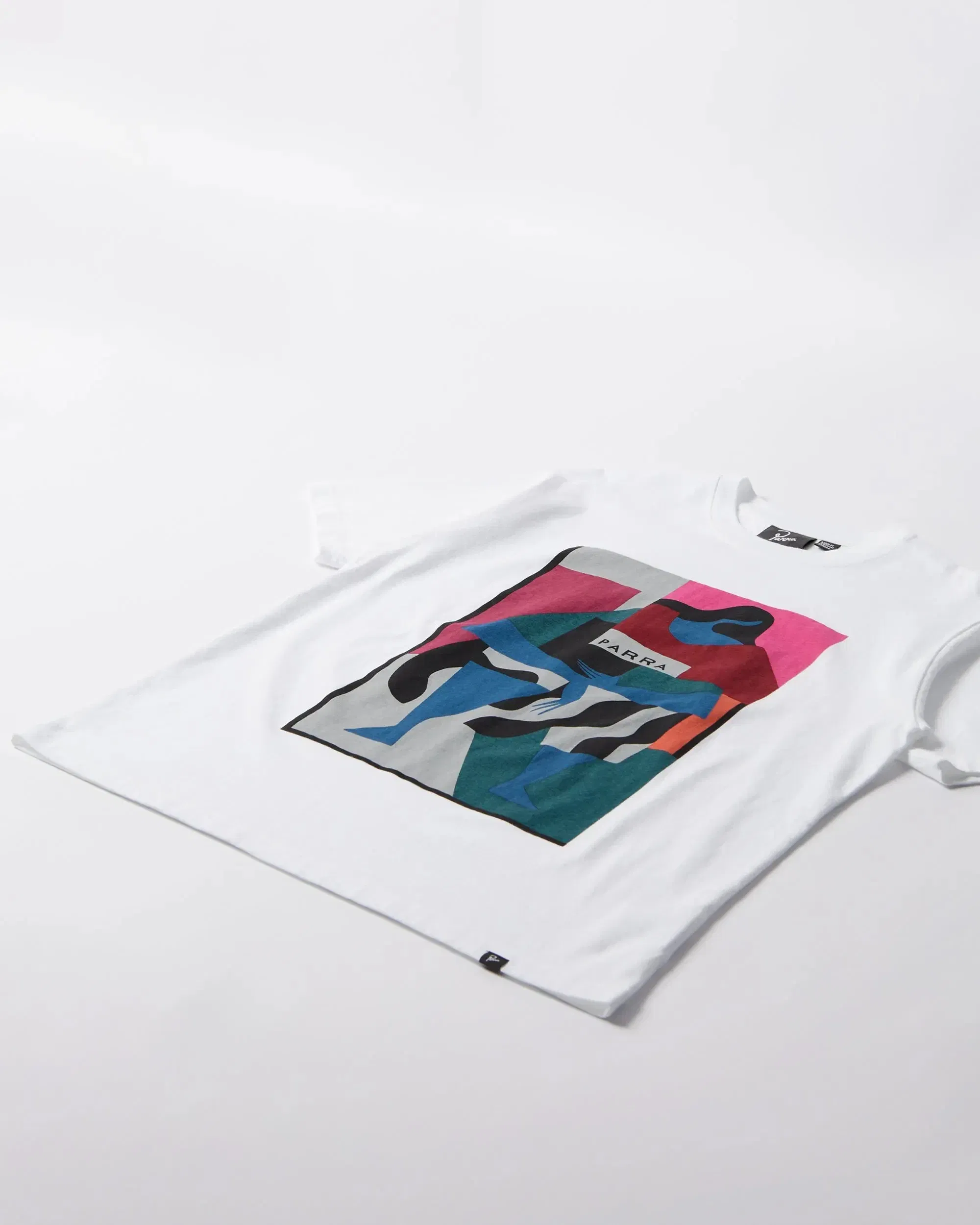 byParra Reading The Square T-Shirt (White)