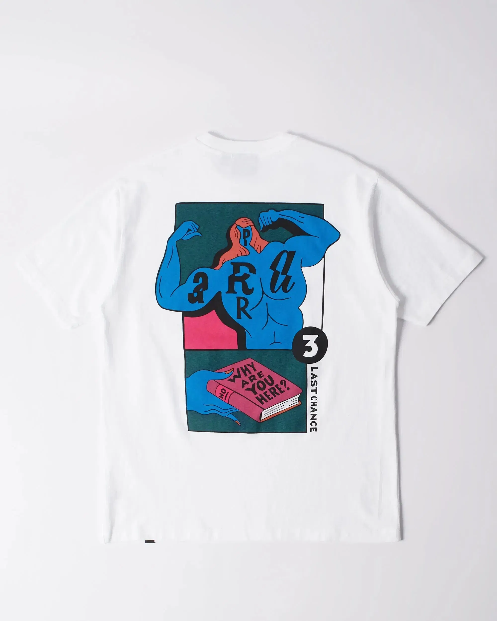 byParra Why Are You Here T-Shirt (White)