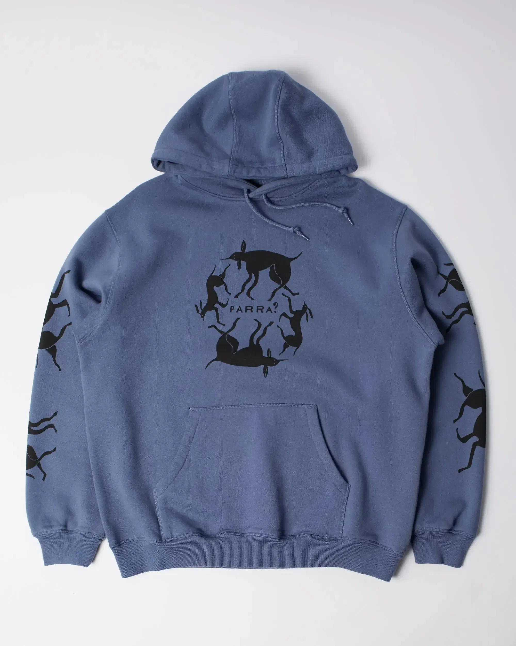 byParra Non Grand Cafe Hooded Sweatshirt (Blue)