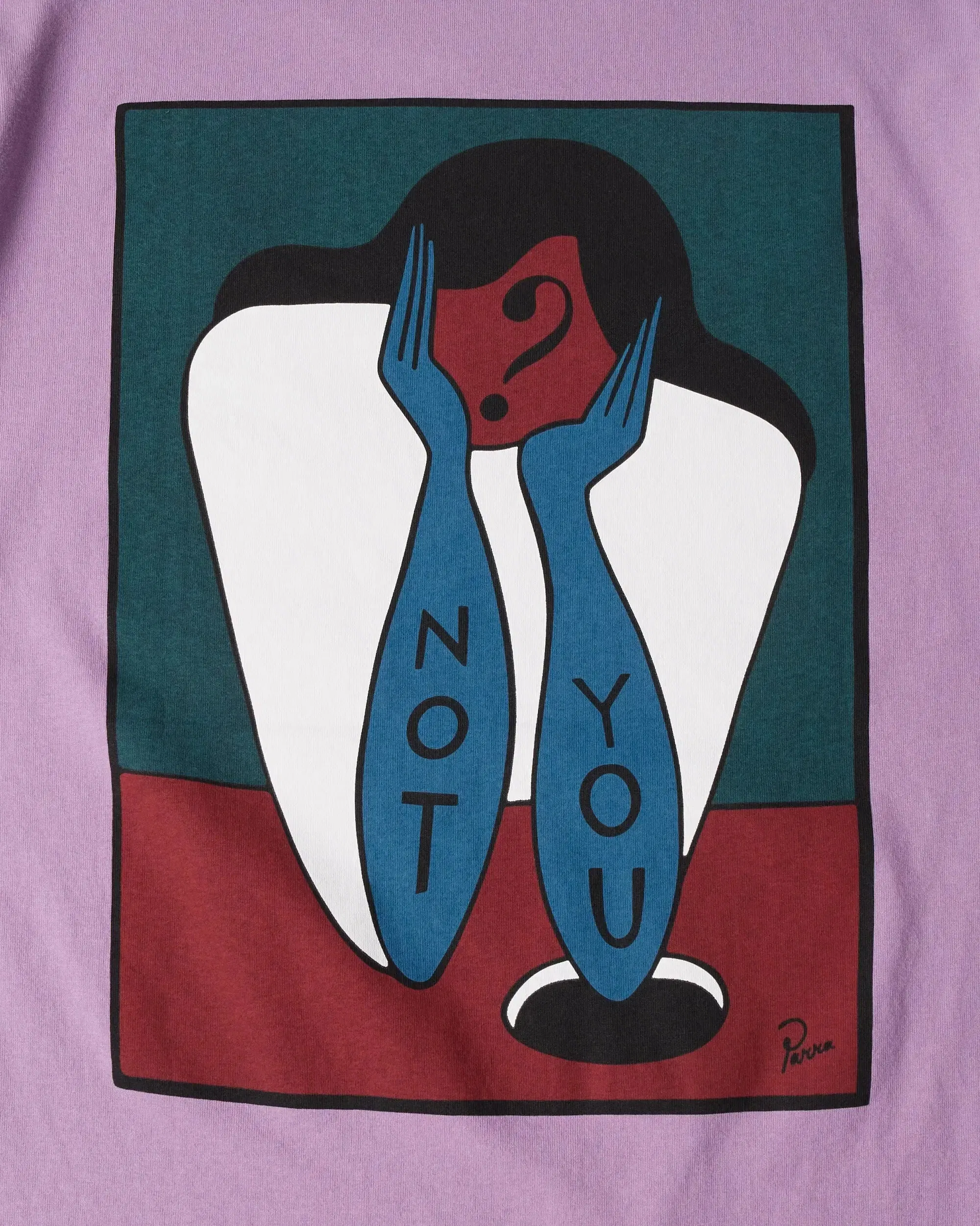 byParra Not You T-Shirt (Purple)