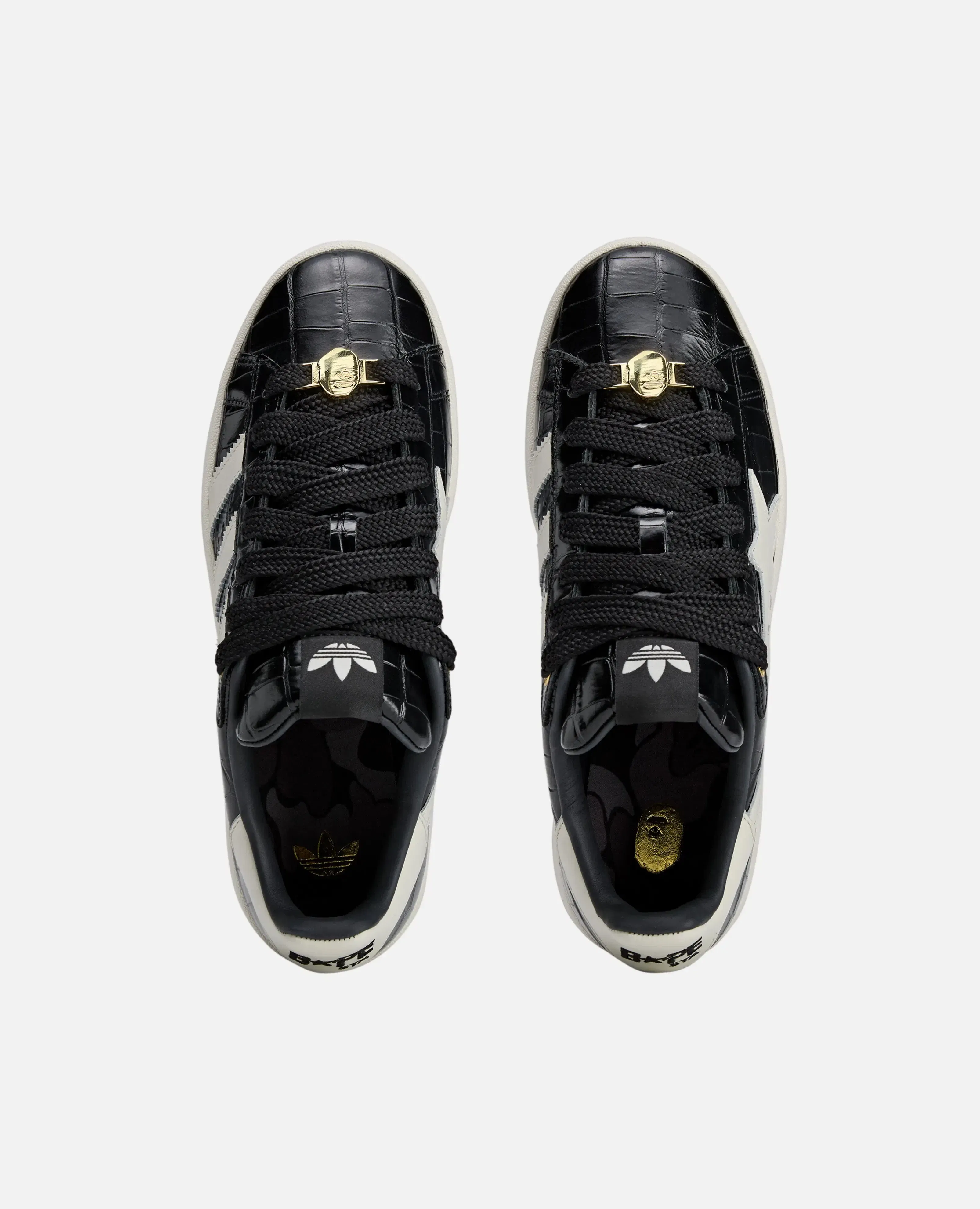 Adidas x Bape Campus 00s Black (CBLACK/OWHITE/GOLDMT)