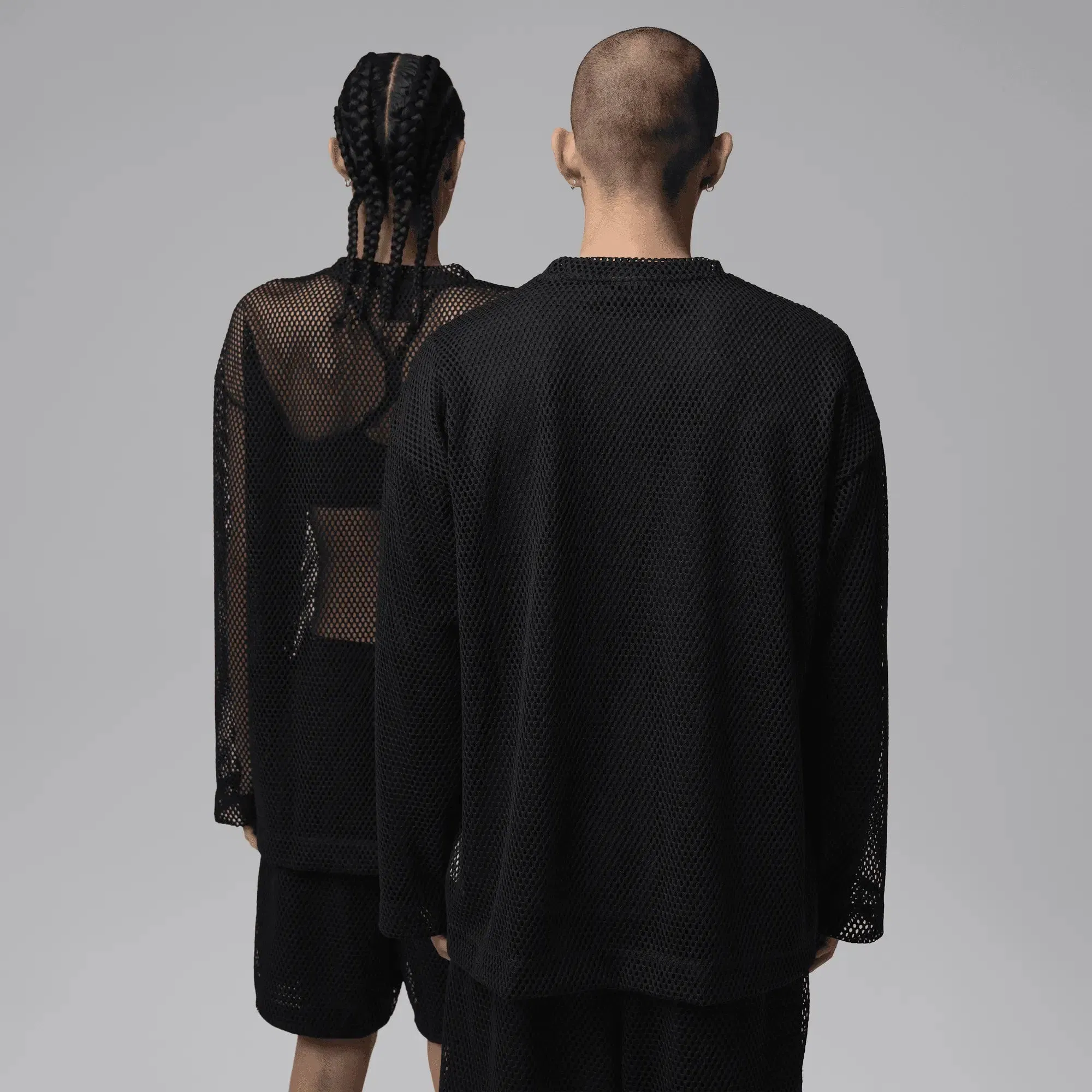 Air Jordan Jordan x Union x Fragment ''AIR'' LS Jersey (Black/Ivory)